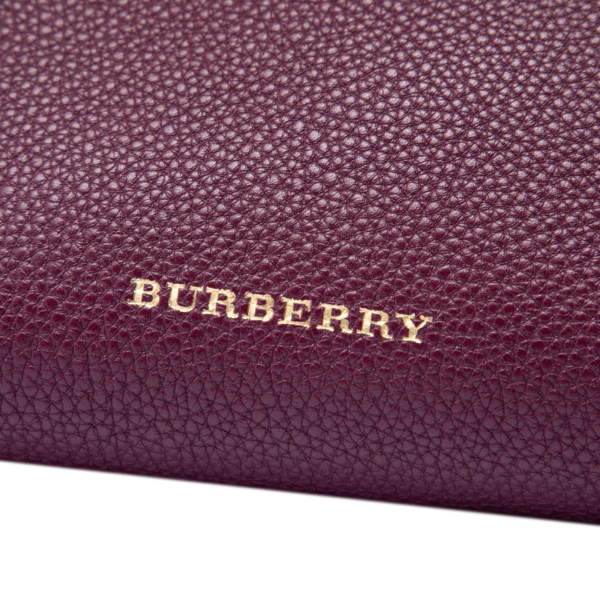 Burberry Medium Leather and House Check Banner Satchel Size ONE SIZE - 6 Thumbnail