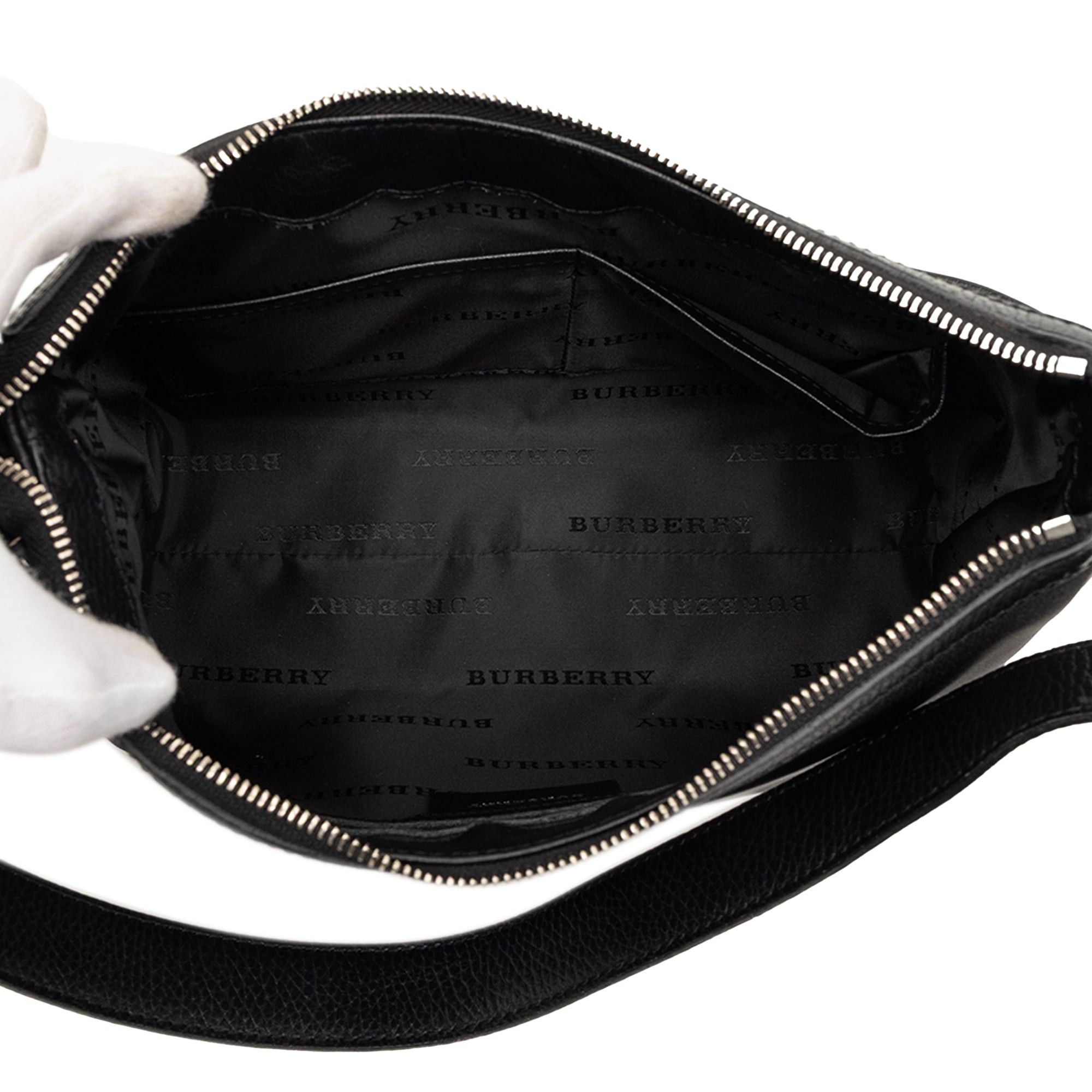 Burberry Nova Check Trimmed Canvas Shoulder Bag Size ONE SIZE - 4 Thumbnail