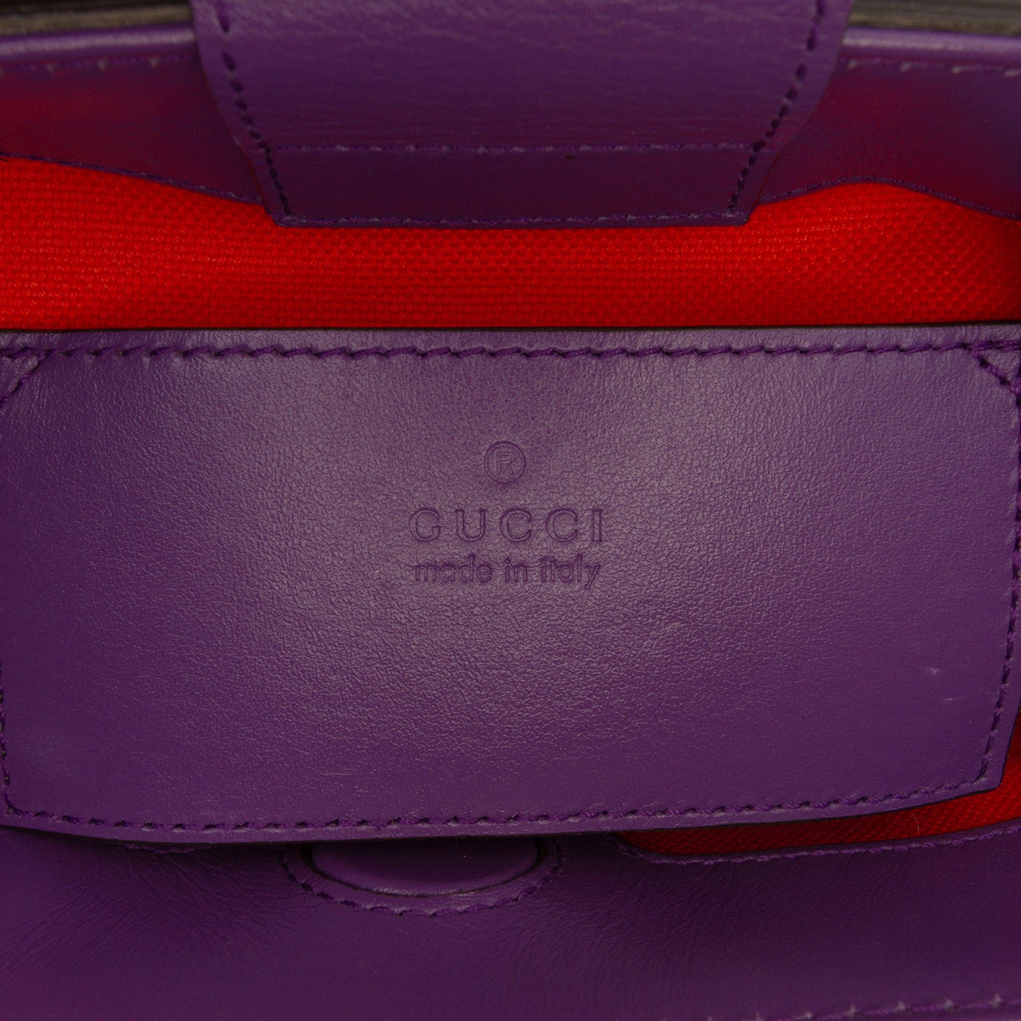 Gucci Mini GG Embossed Perforated Leather Tote Size ONE SIZE - 5 Thumbnail