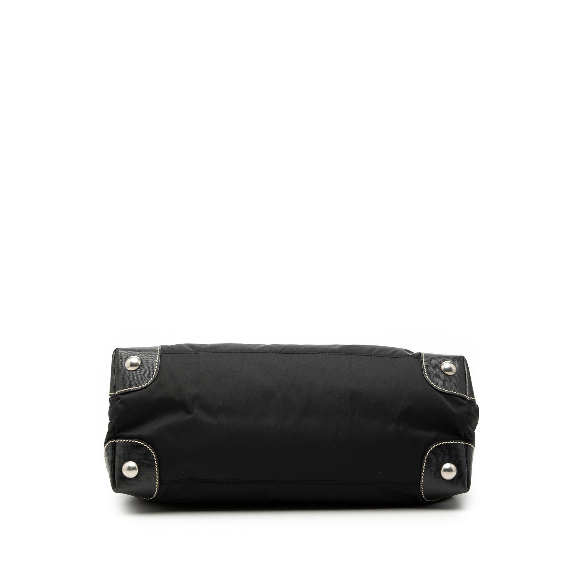 Prada Saffiano Trimmed Tessuto Shopper Tote Size ONE SIZE - 3 Thumbnail