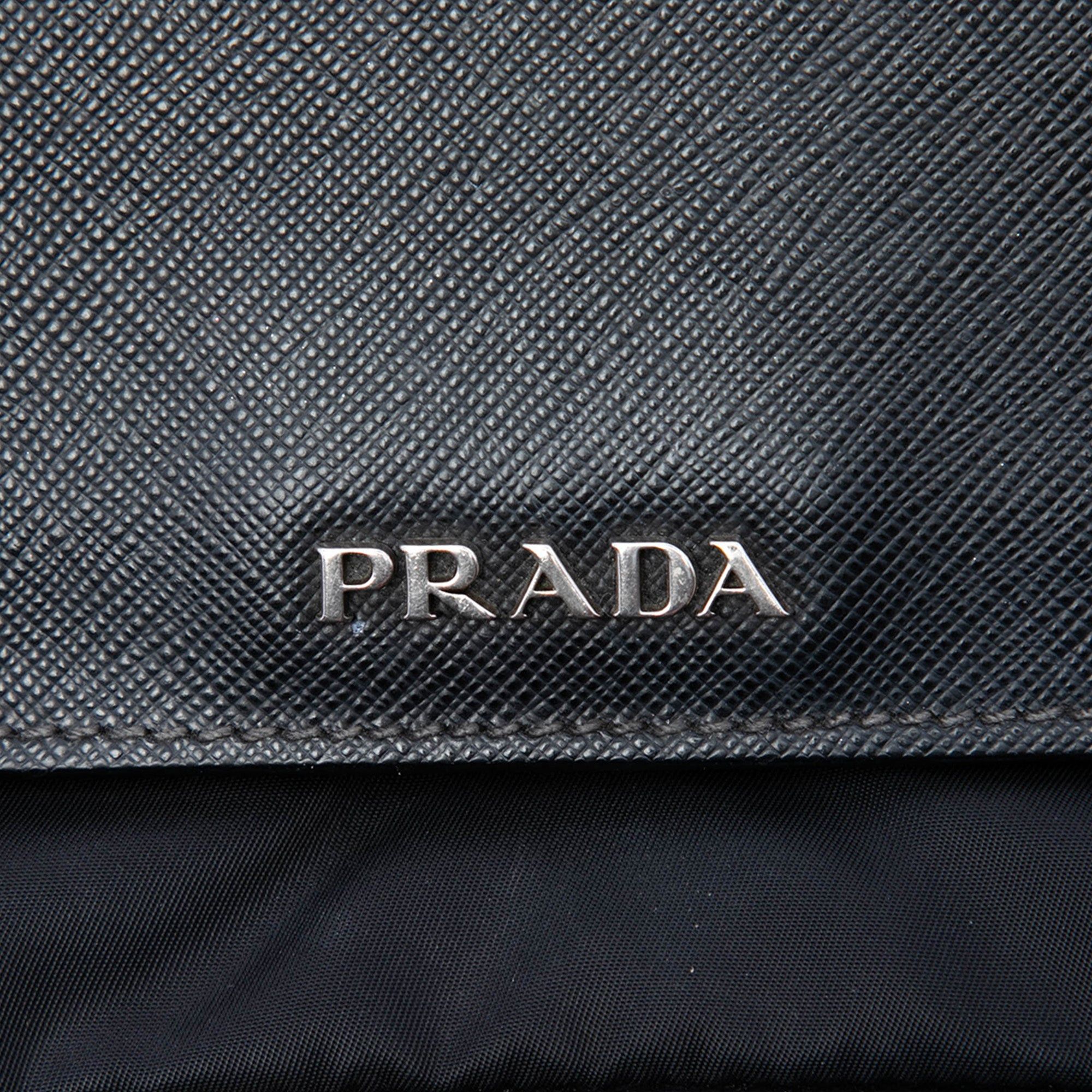 Prada Saffiano Lux and Tessuto Chain Crossbody Size ONE SIZE - 5 Thumbnail