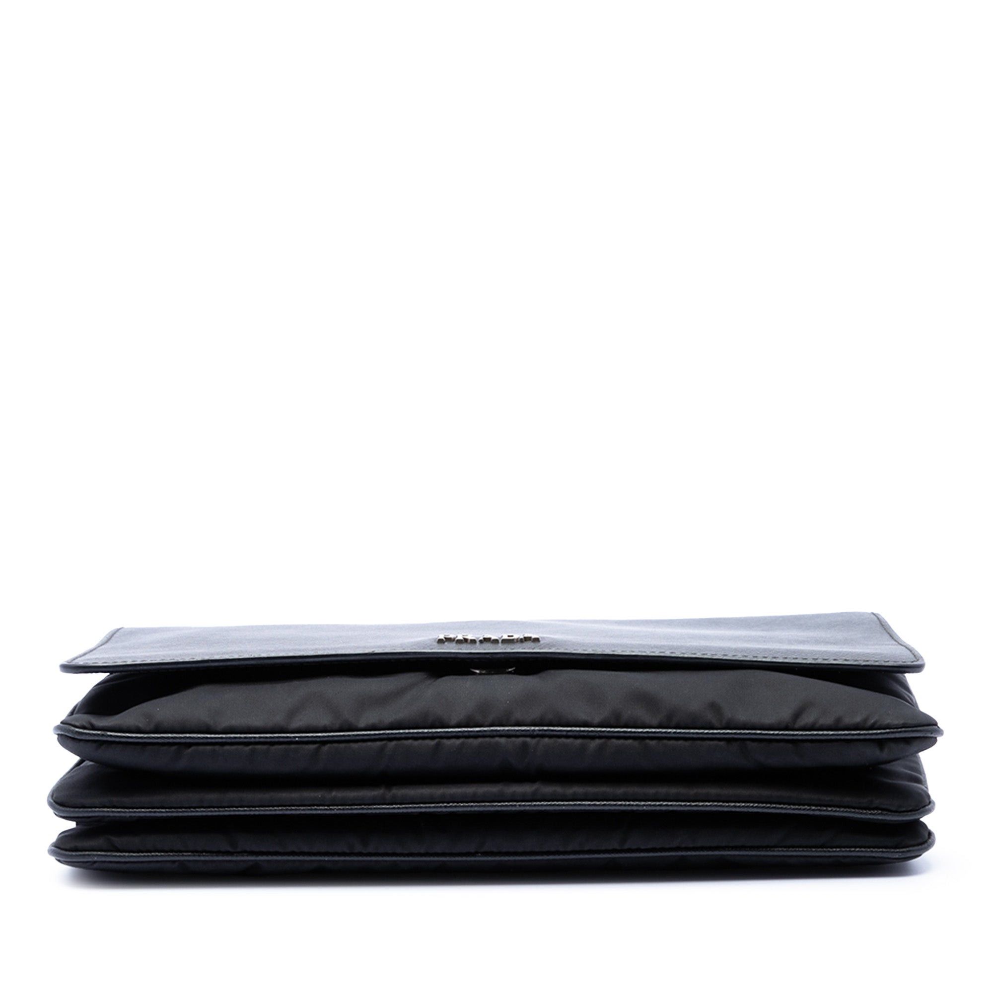 Prada Saffiano Lux and Tessuto Chain Crossbody Size ONE SIZE - 3 Thumbnail