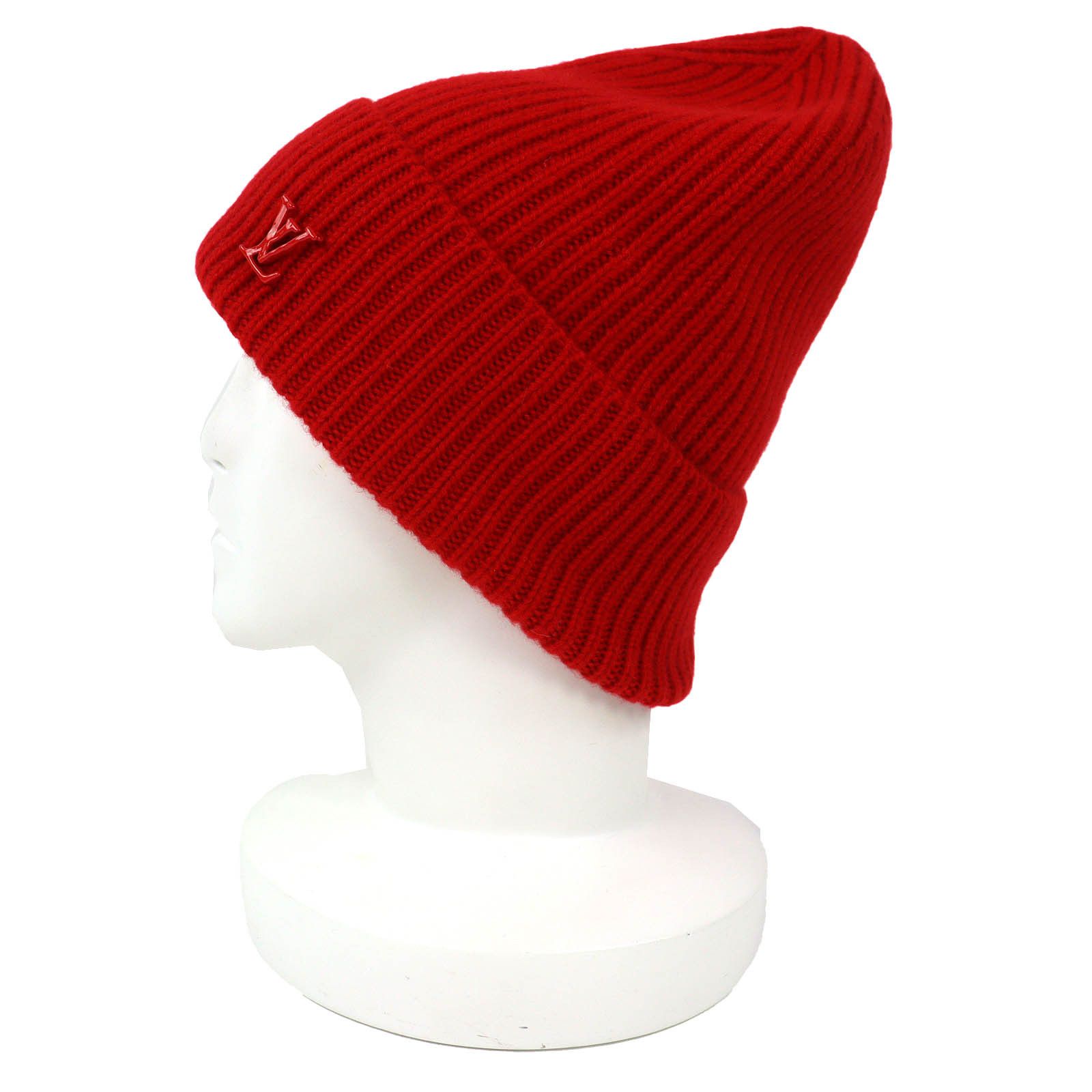 Louis Vuitton Louis Vuitton Louis Vuitton Cashmere Beanie Textile Hats MP3249 DUTY FREE for USA Size ONE SIZE - 2 Thumbnail