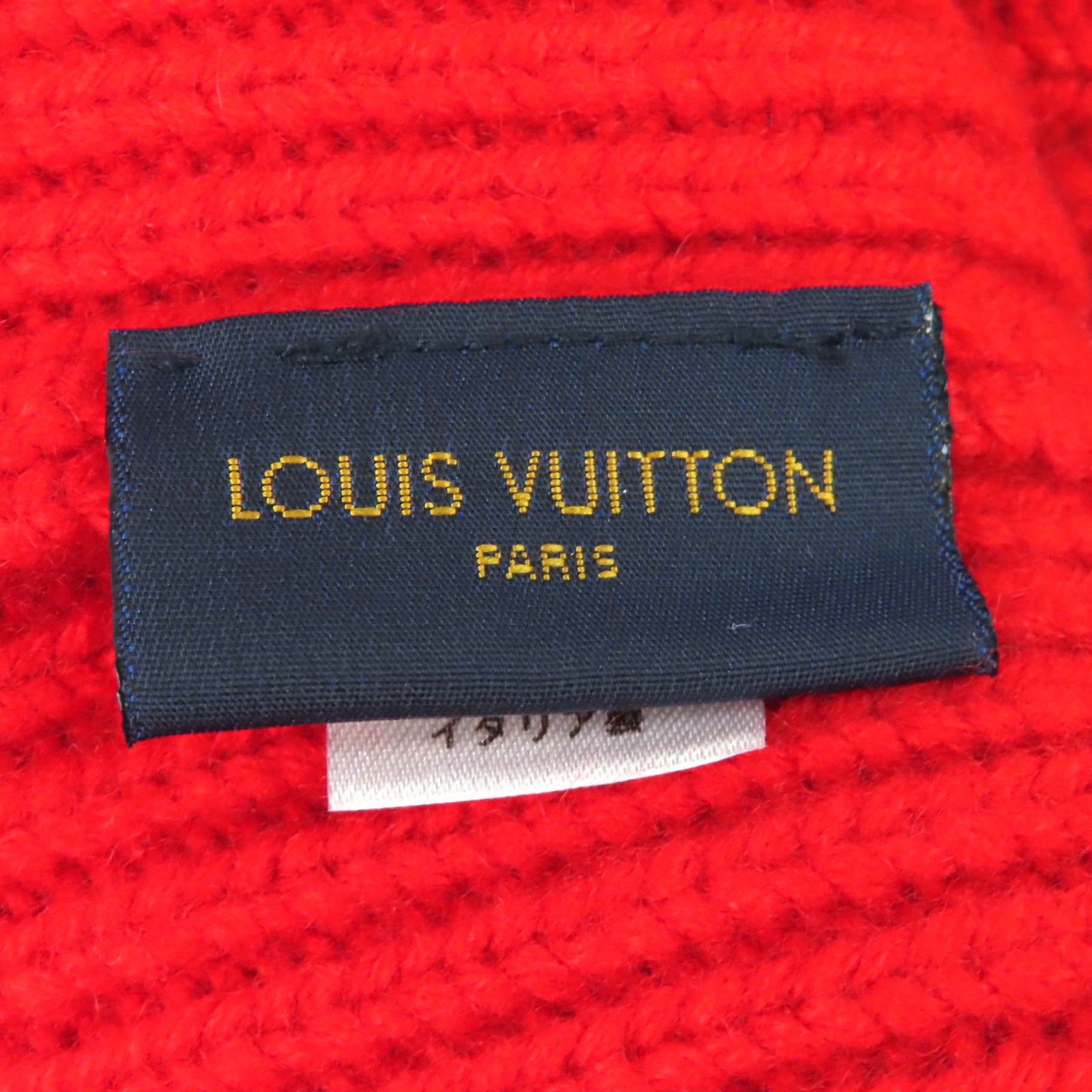 Louis Vuitton Louis Vuitton Louis Vuitton Cashmere Beanie Textile Hats MP3249 DUTY FREE for USA Size ONE SIZE - 8 Thumbnail