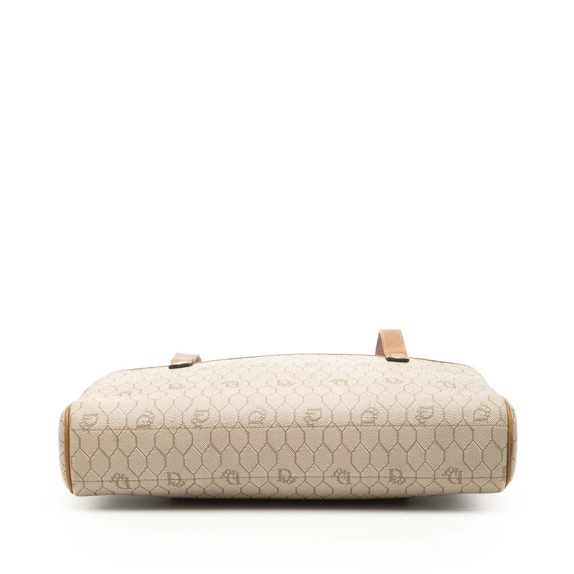Dior Honeycomb Coated Canvas Shoulder Bag Size ONE SIZE - 3 Thumbnail