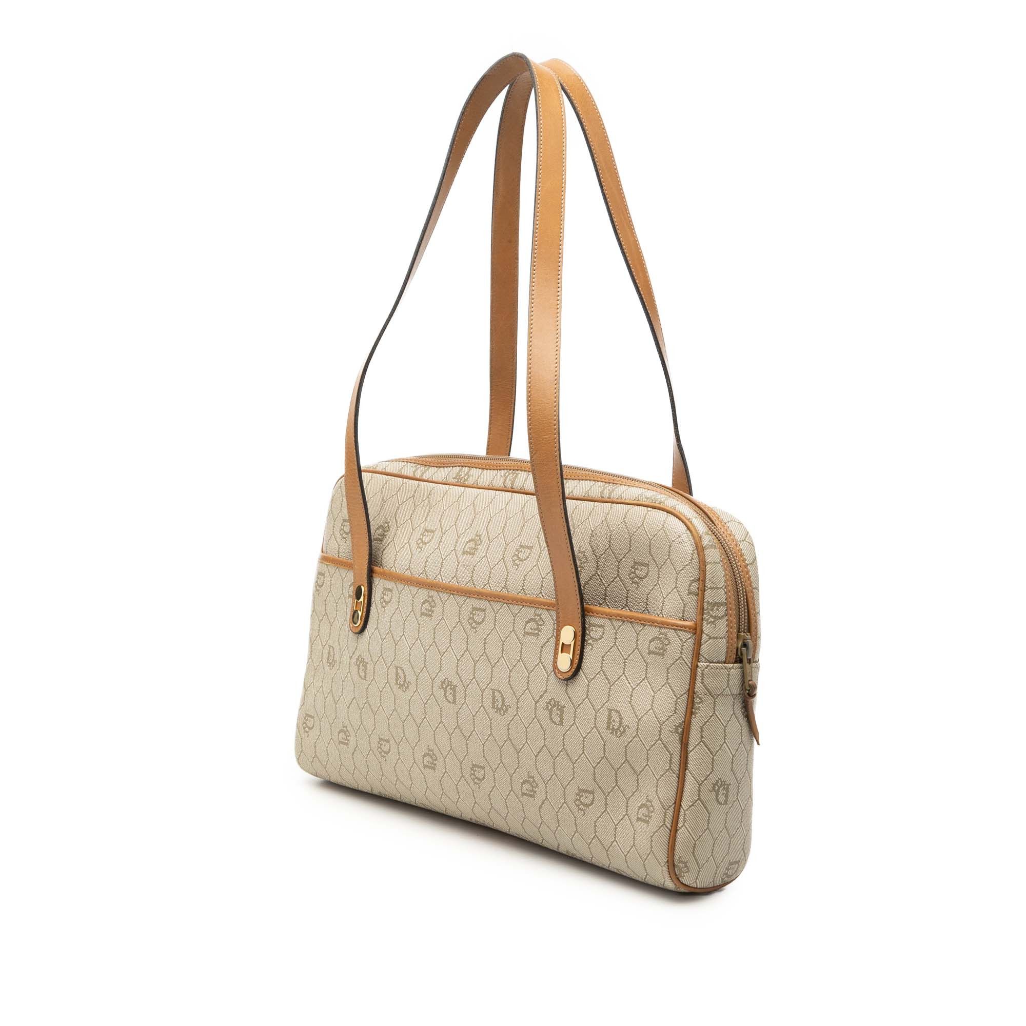 Dior Honeycomb Coated Canvas Shoulder Bag Size ONE SIZE - 2 Thumbnail