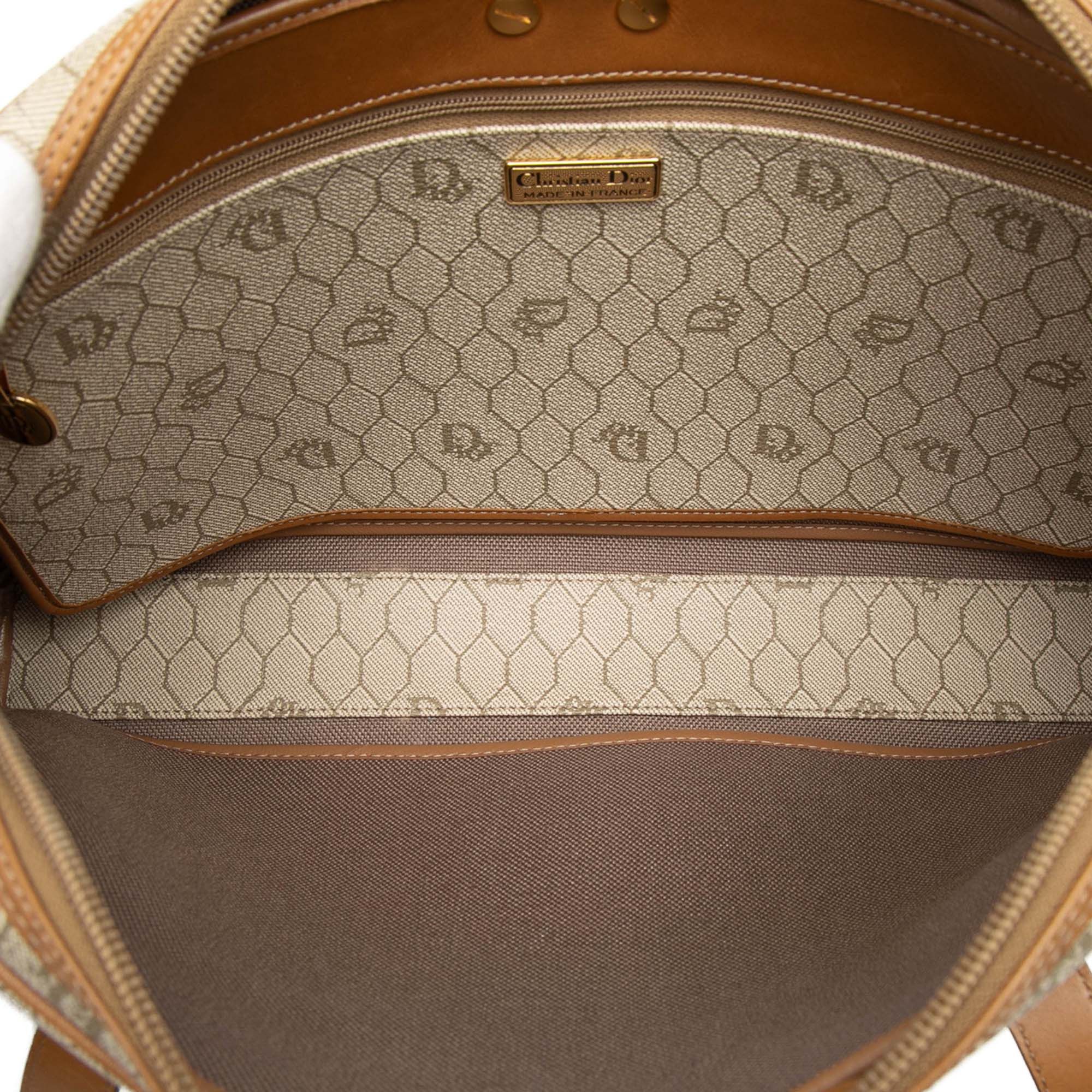 Dior Honeycomb Coated Canvas Shoulder Bag Size ONE SIZE - 4 Thumbnail