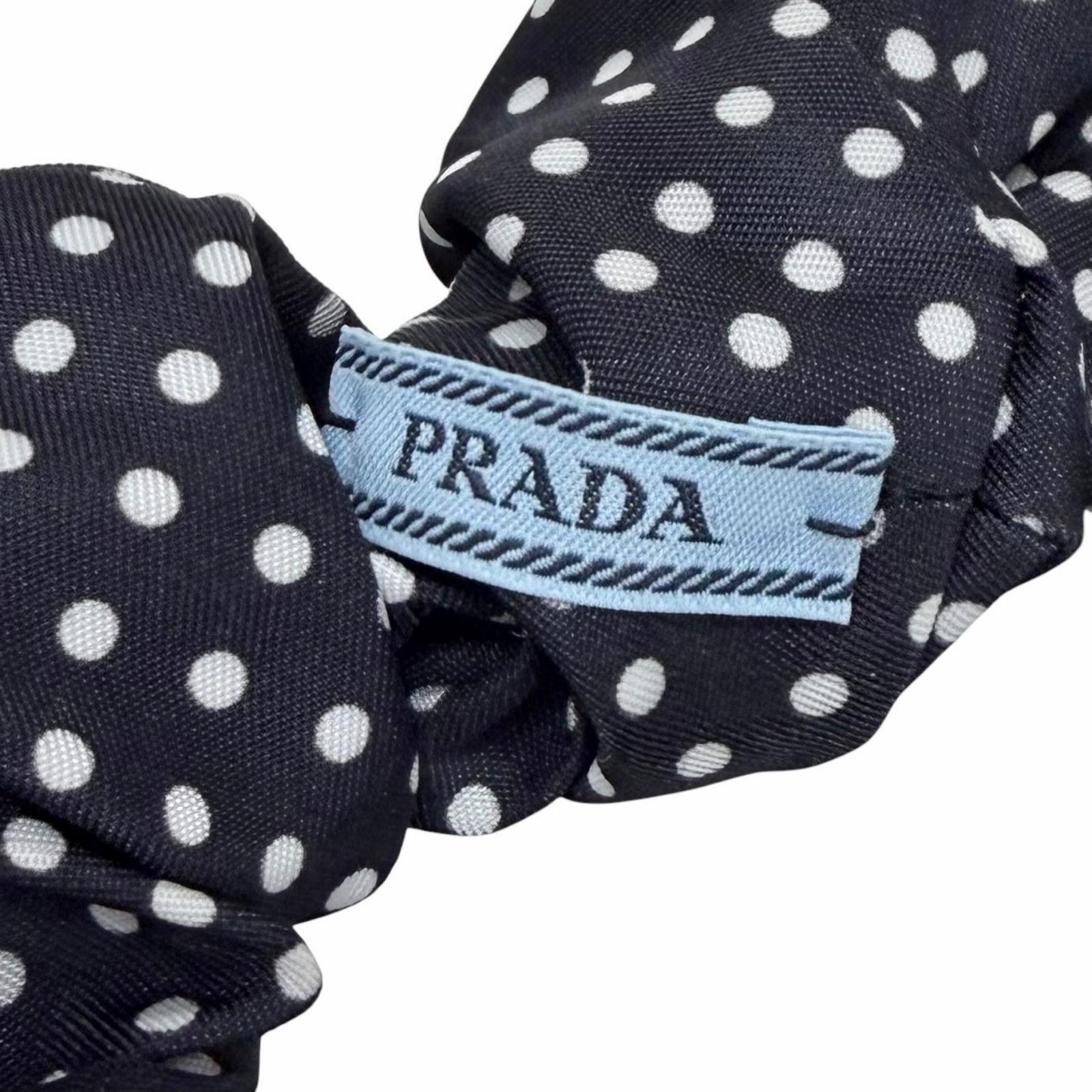 Prada Prada Prada Re Nylon Scrunchie Textile Other 1IF015 DUTY FREE for USA Size ONE SIZE - 7 Thumbnail
