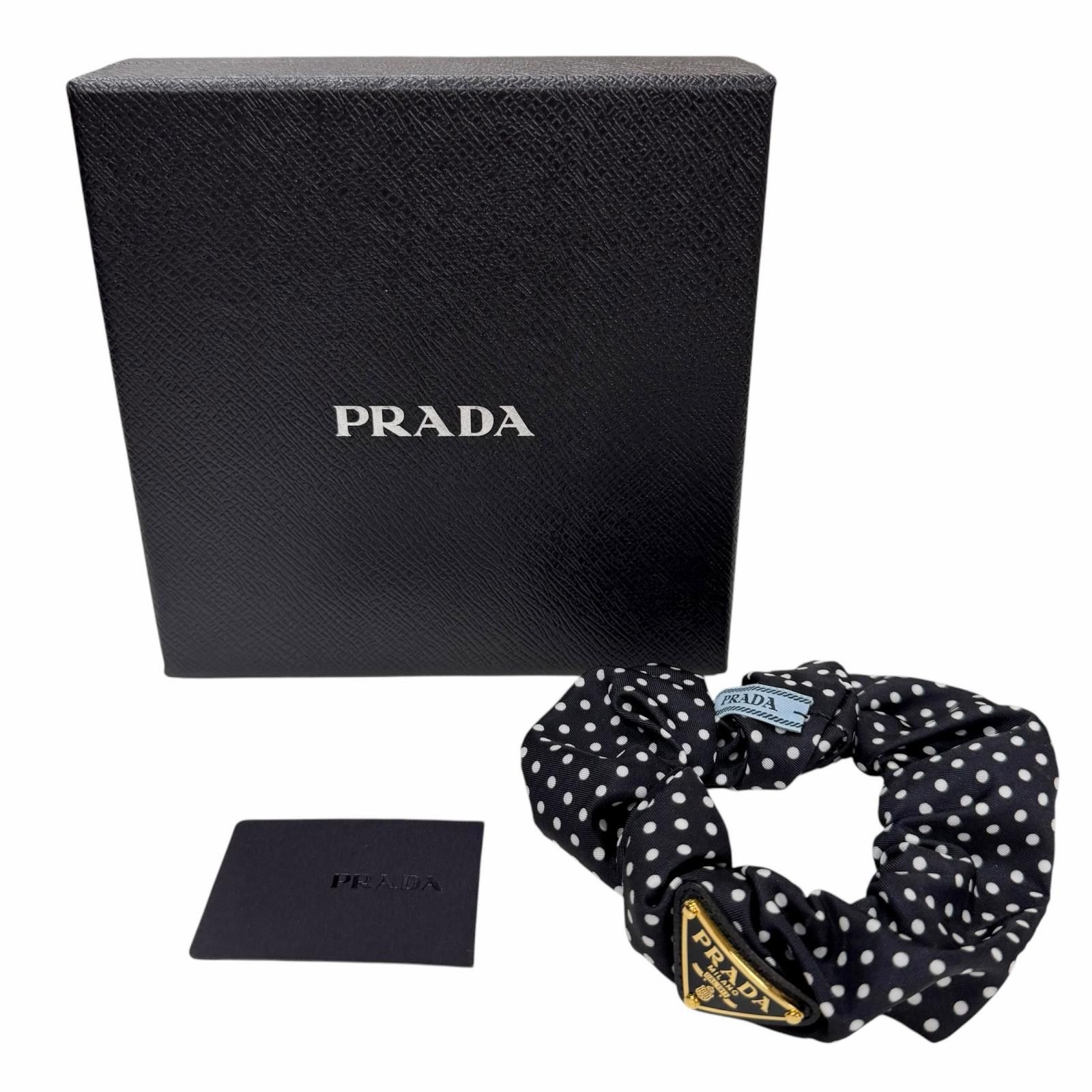 Prada Prada Prada Re Nylon Scrunchie Textile Other 1IF015 DUTY FREE for USA Size ONE SIZE - 3 Thumbnail