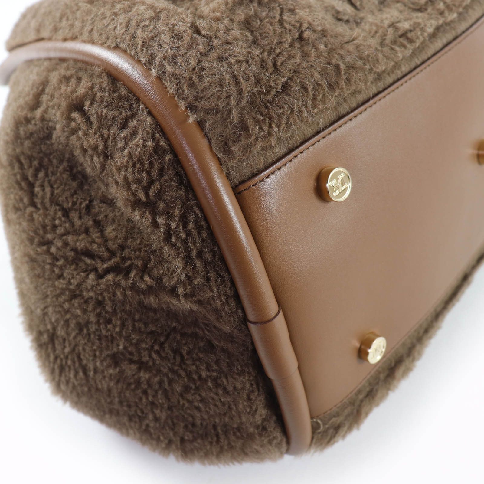 Max Mara Max Mara Max Mara Teddy Silk Blend 2way Bag Textile Handbag DUTY FREE for USA Size ONE SIZE - 7 Thumbnail