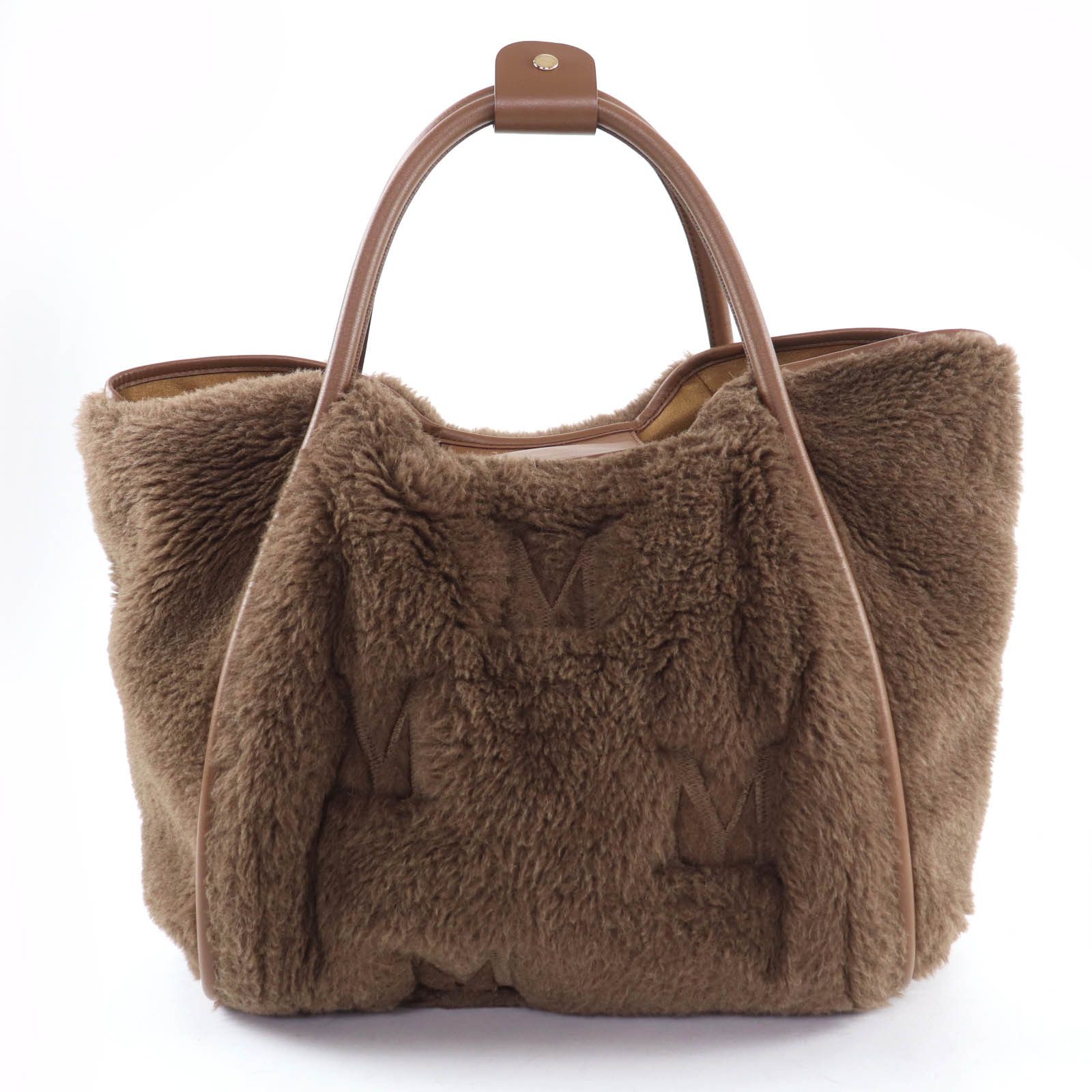 Max Mara Max Mara Max Mara Teddy Silk Blend 2way Bag Textile Handbag DUTY FREE for USA Size ONE SIZE - 3 Thumbnail