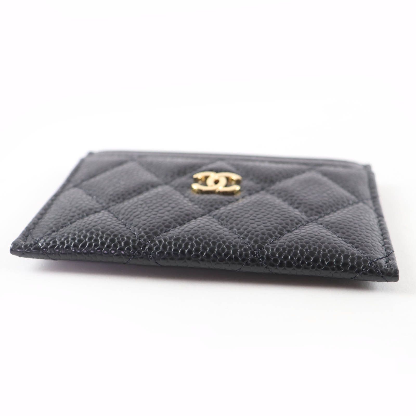 Chanel Chanel Chanel Caviar Card Case Leather Card Case DUTY FREE for USA Size ONE SIZE - 4 Thumbnail