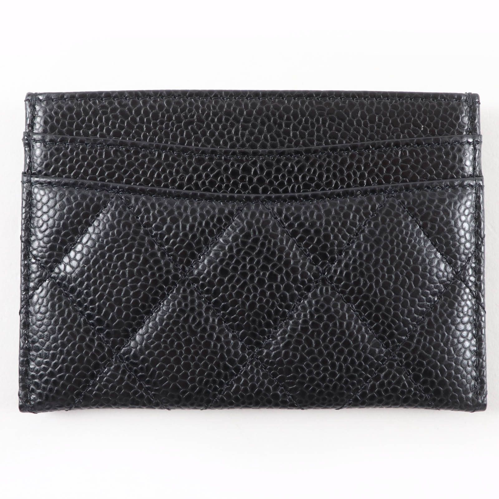 Chanel Chanel Chanel Caviar Card Case Leather Card Case DUTY FREE for USA Size ONE SIZE - 3 Thumbnail