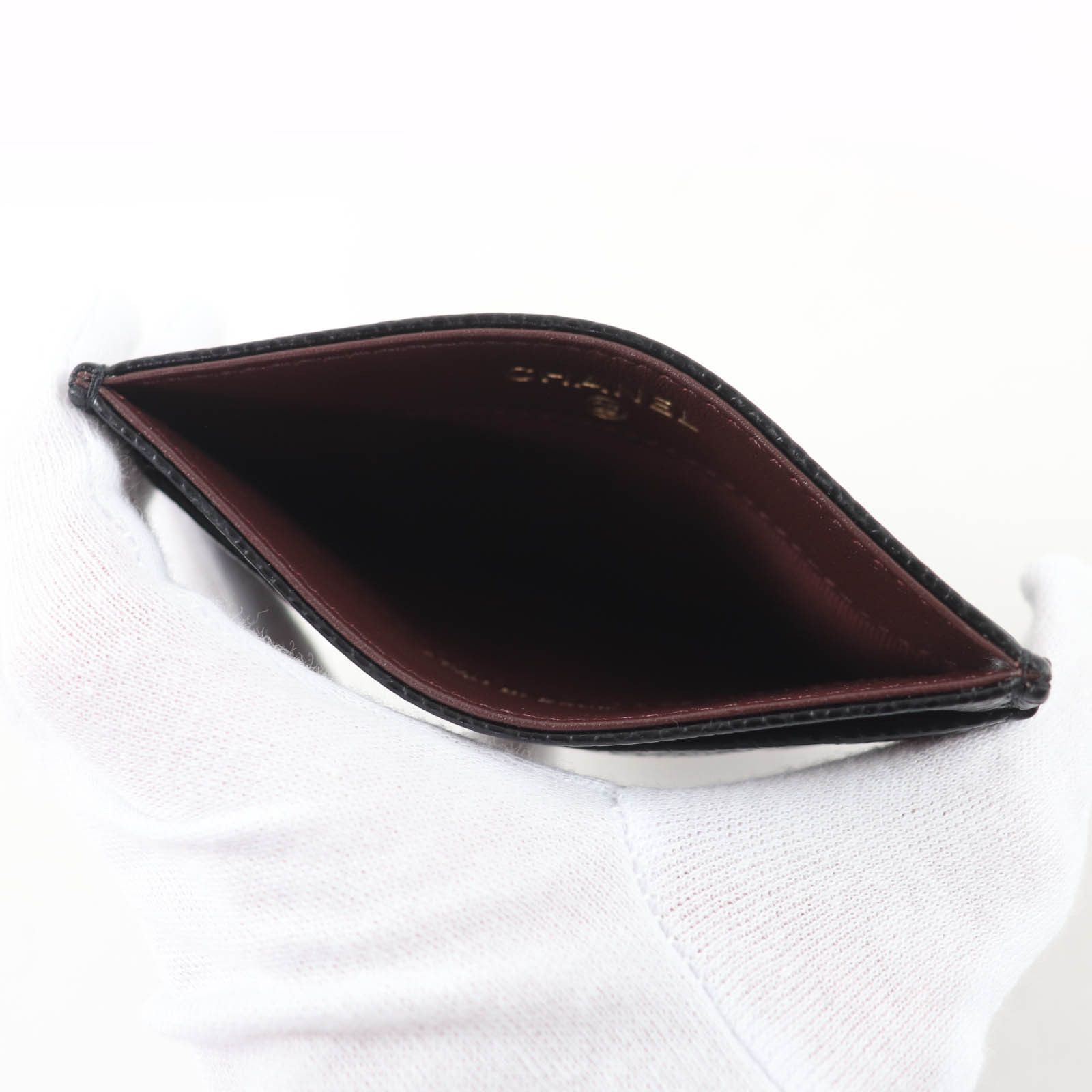 Chanel Chanel Chanel Caviar Card Case Leather Card Case DUTY FREE for USA Size ONE SIZE - 6 Thumbnail