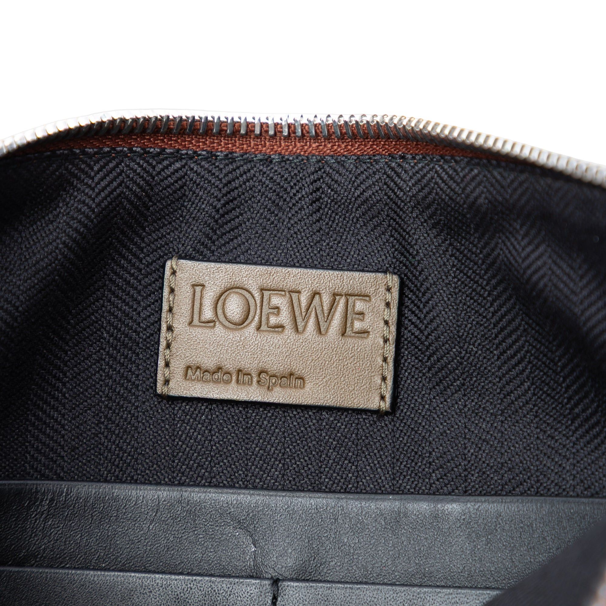 Loewe Leather Anagram Flat Pouch Size ONE SIZE - 6 Thumbnail