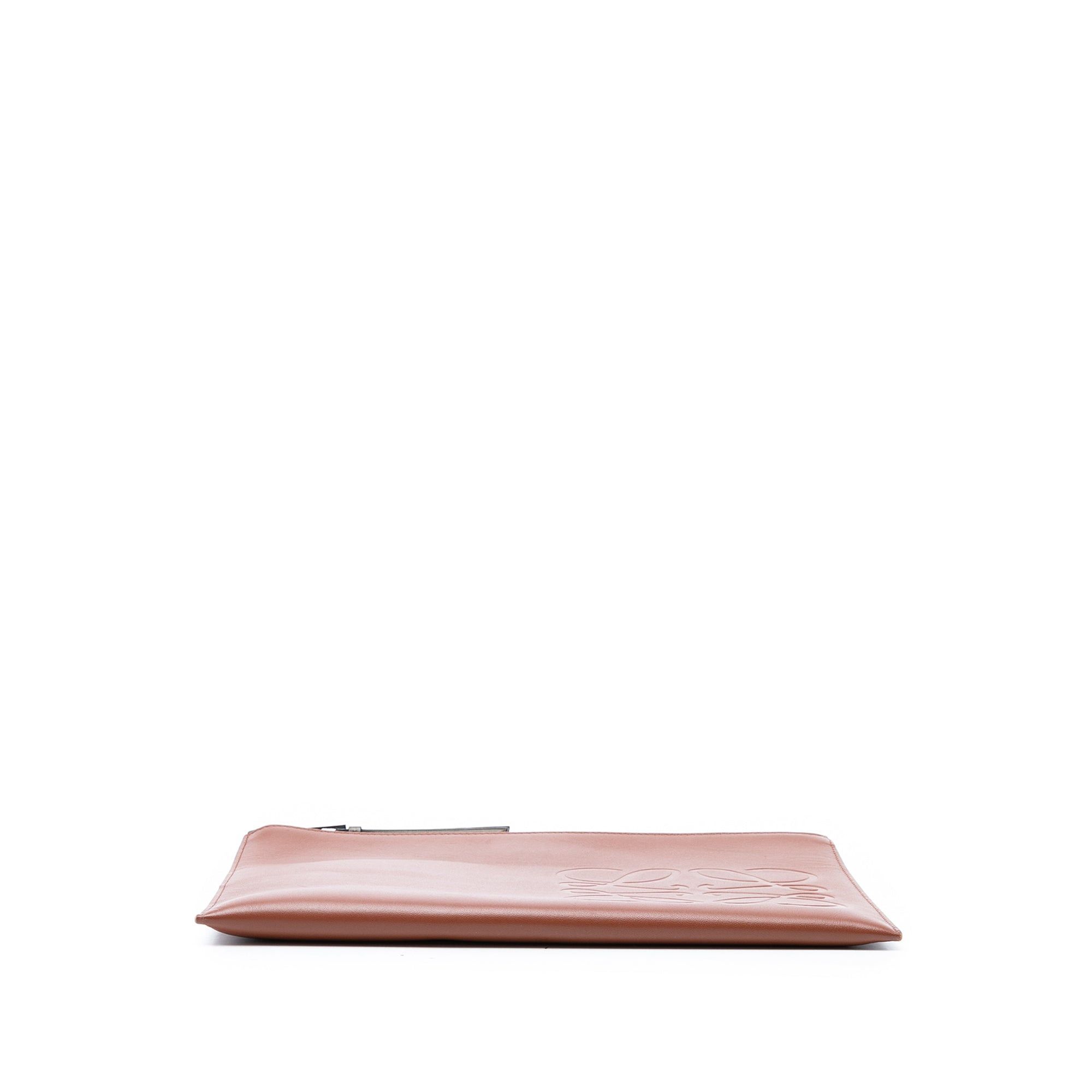 Loewe Leather Anagram Flat Pouch Size ONE SIZE - 3 Thumbnail