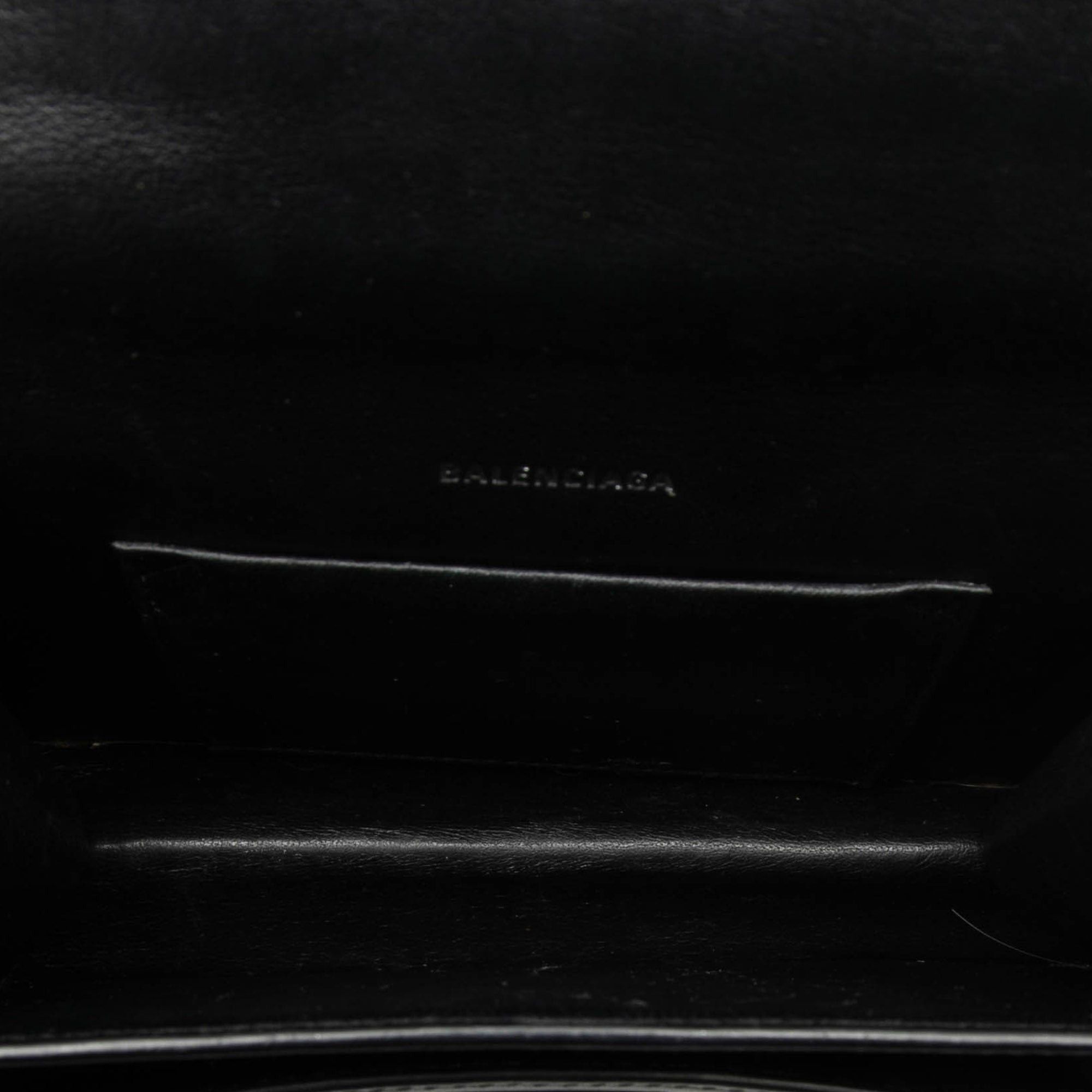Balenciaga Leather Sharp Top Handle Bag XS Size ONE SIZE - 4 Thumbnail