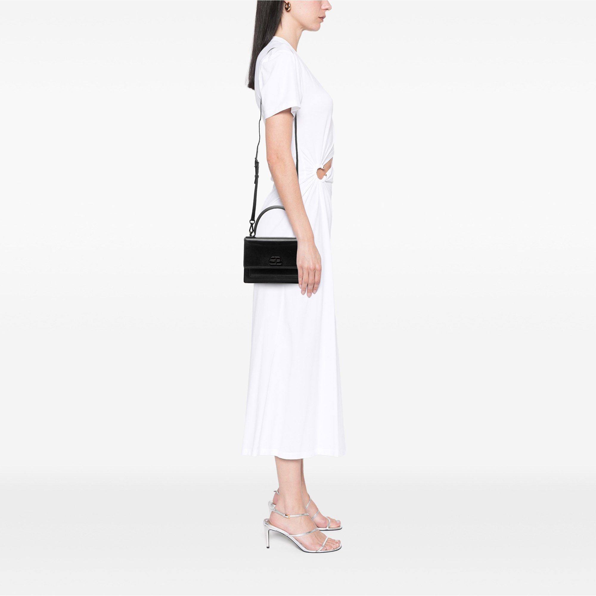 Balenciaga Leather Sharp Top Handle Bag XS Size ONE SIZE - 7 Thumbnail