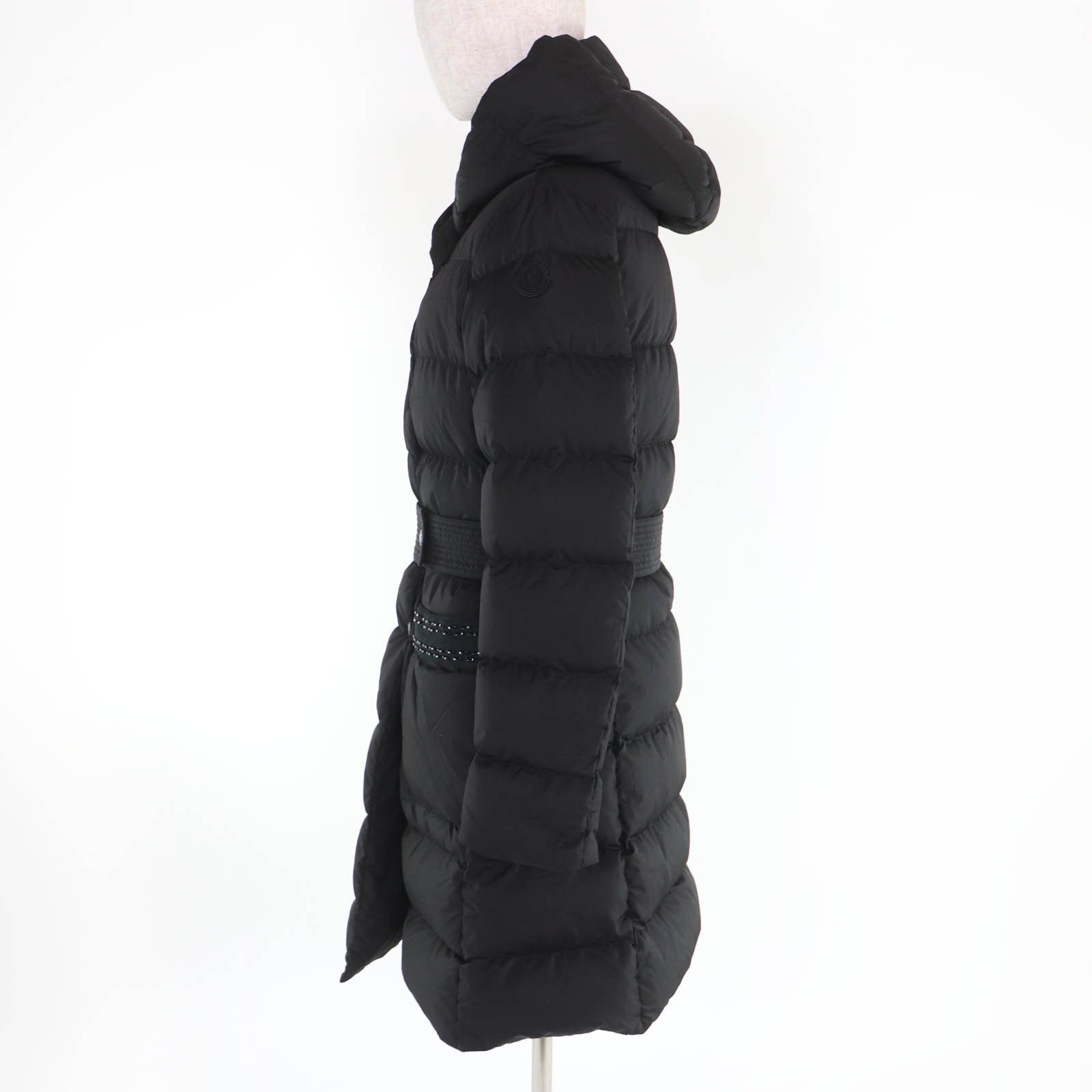 Moncler Moncler Moncler Aubigny Polyester Down Coat Textile Outerwear DUTY FREE for USA Size ONE SIZE - 2 Thumbnail