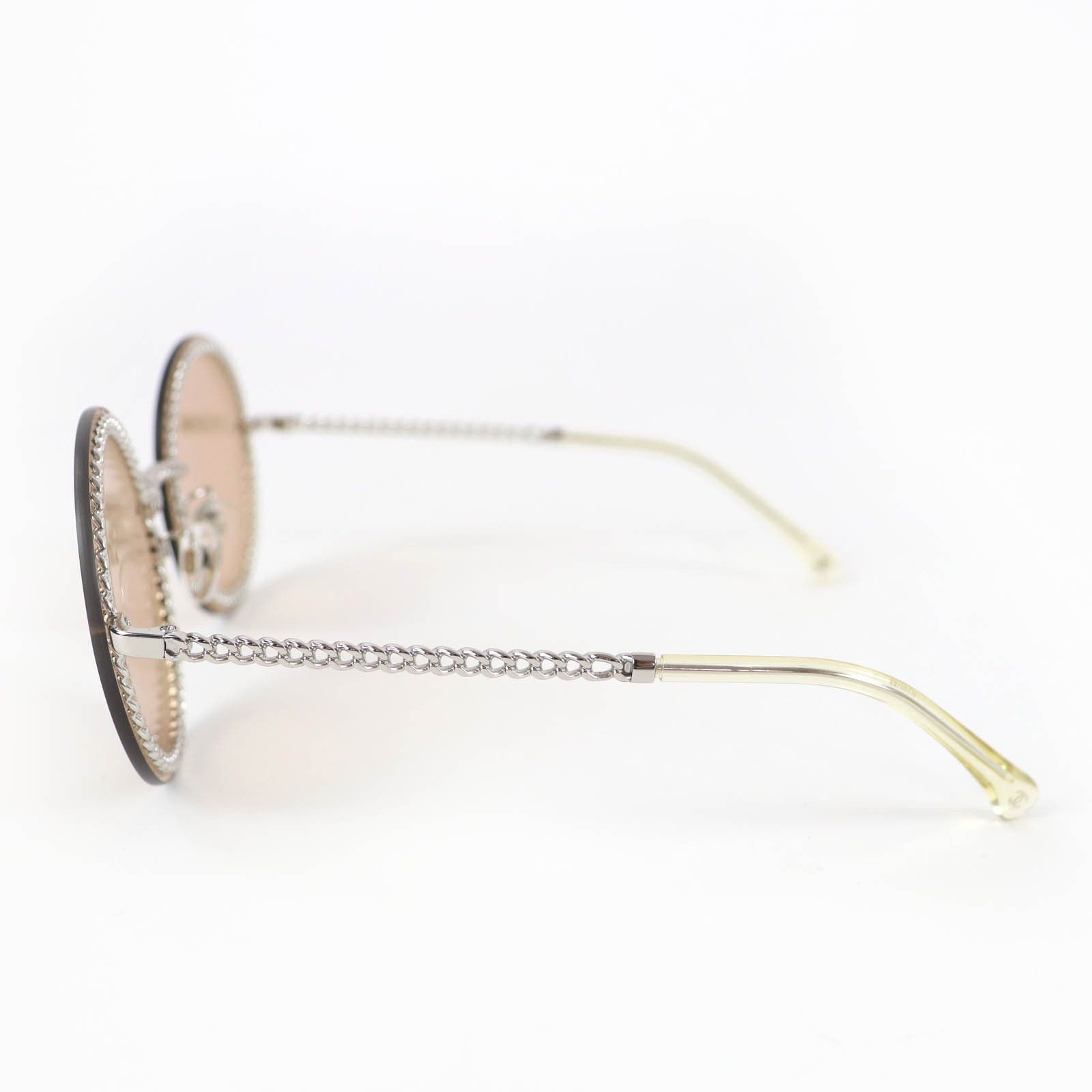 Chanel Chanel Chanel Coco Mark Chain Sunglasses Plastic / Synthetic Sunglasses DUTY FREE for USA Size ONE SIZE - 5 Thumbnail