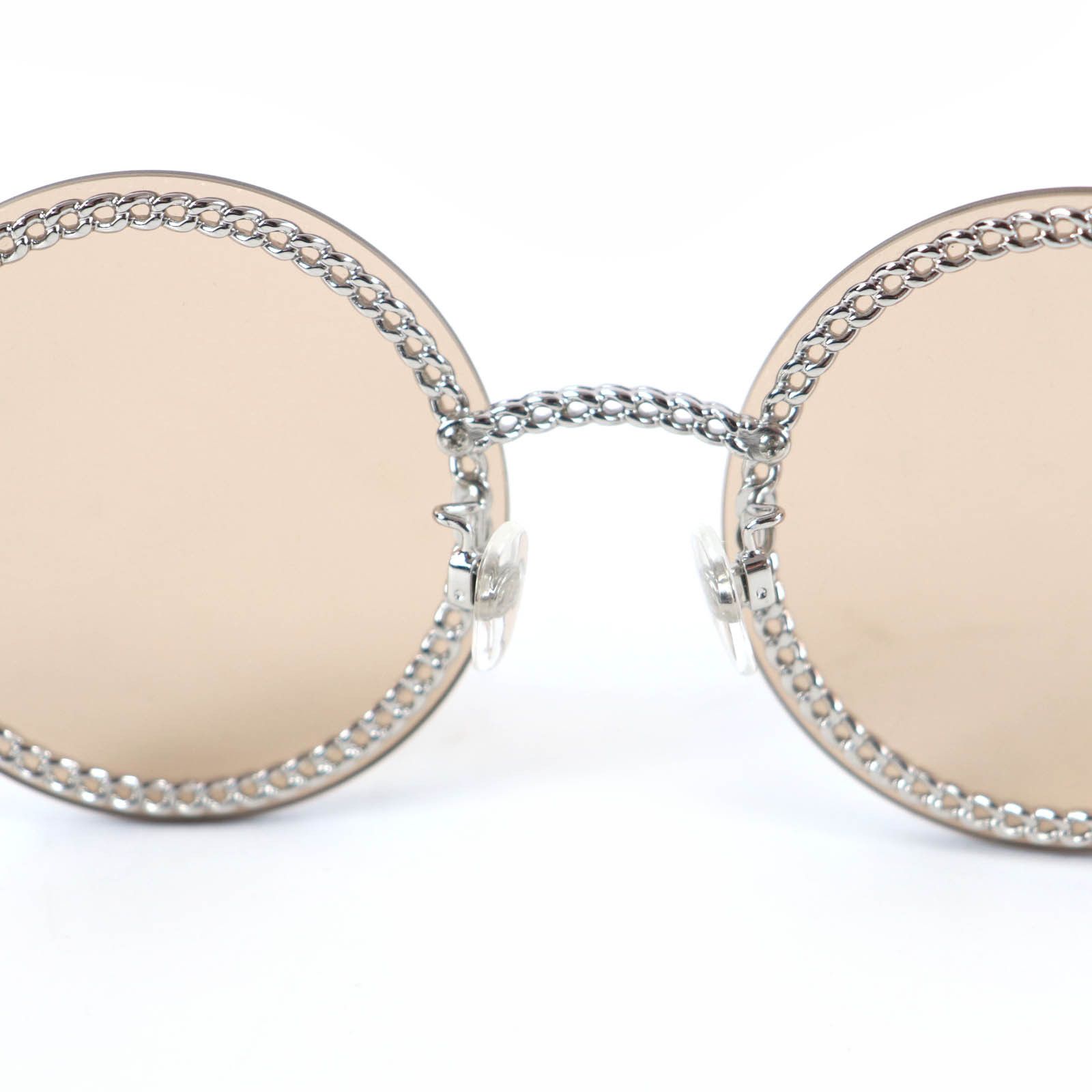 Chanel Chanel Chanel Coco Mark Chain Sunglasses Plastic / Synthetic Sunglasses DUTY FREE for USA Size ONE SIZE - 8 Thumbnail