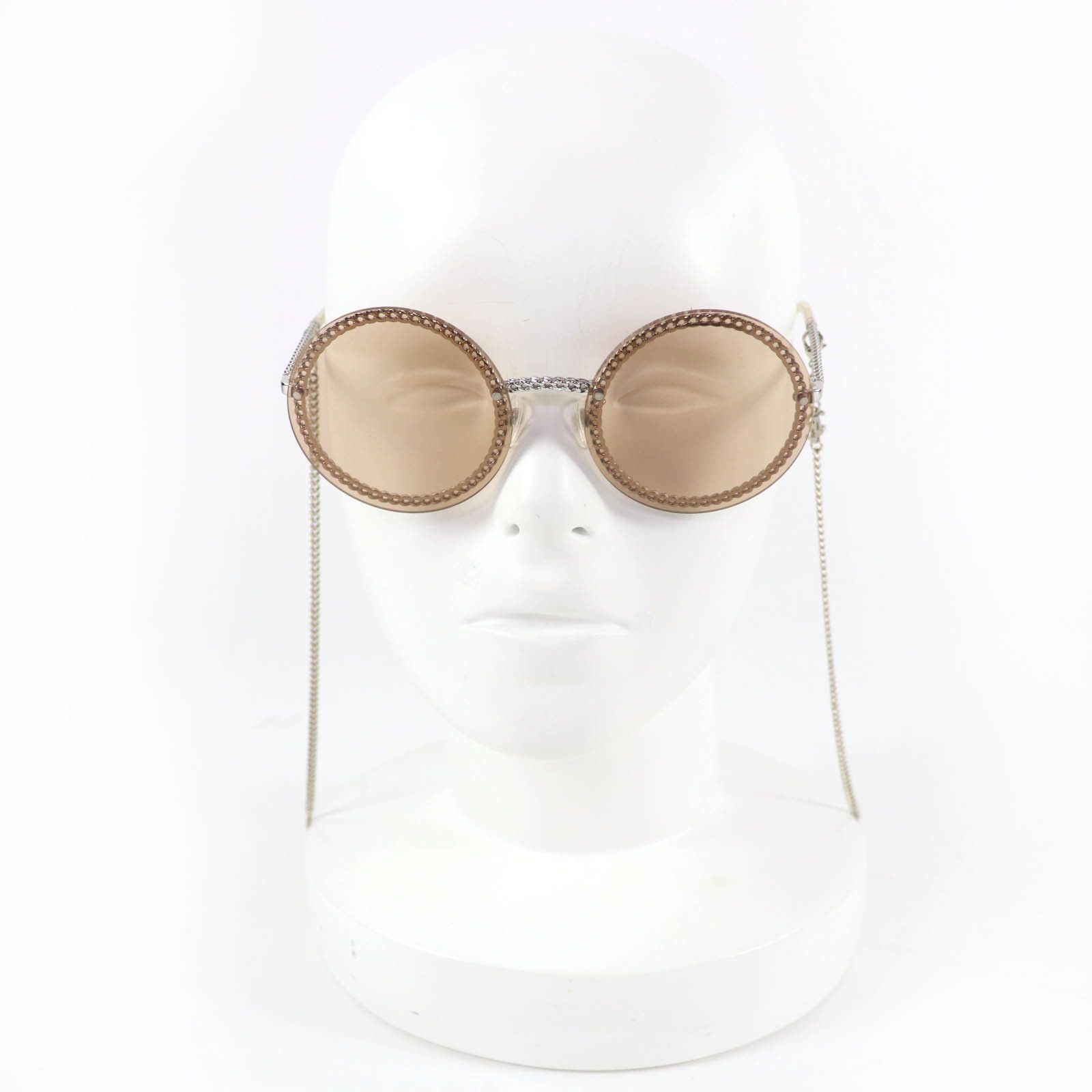 Chanel Chanel Chanel Coco Mark Chain Sunglasses Plastic / Synthetic Sunglasses DUTY FREE for USA Size ONE SIZE - 3 Thumbnail