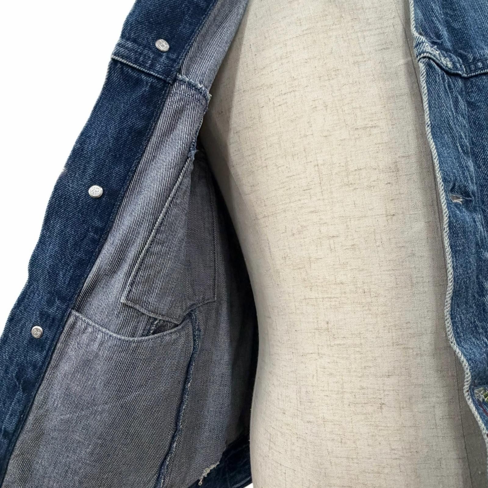 Other Other Calvin Klein Jeans Cotton Denim Jacket Textile Outerwear DUTY FREE for USA Size ONE SIZE - 5 Thumbnail