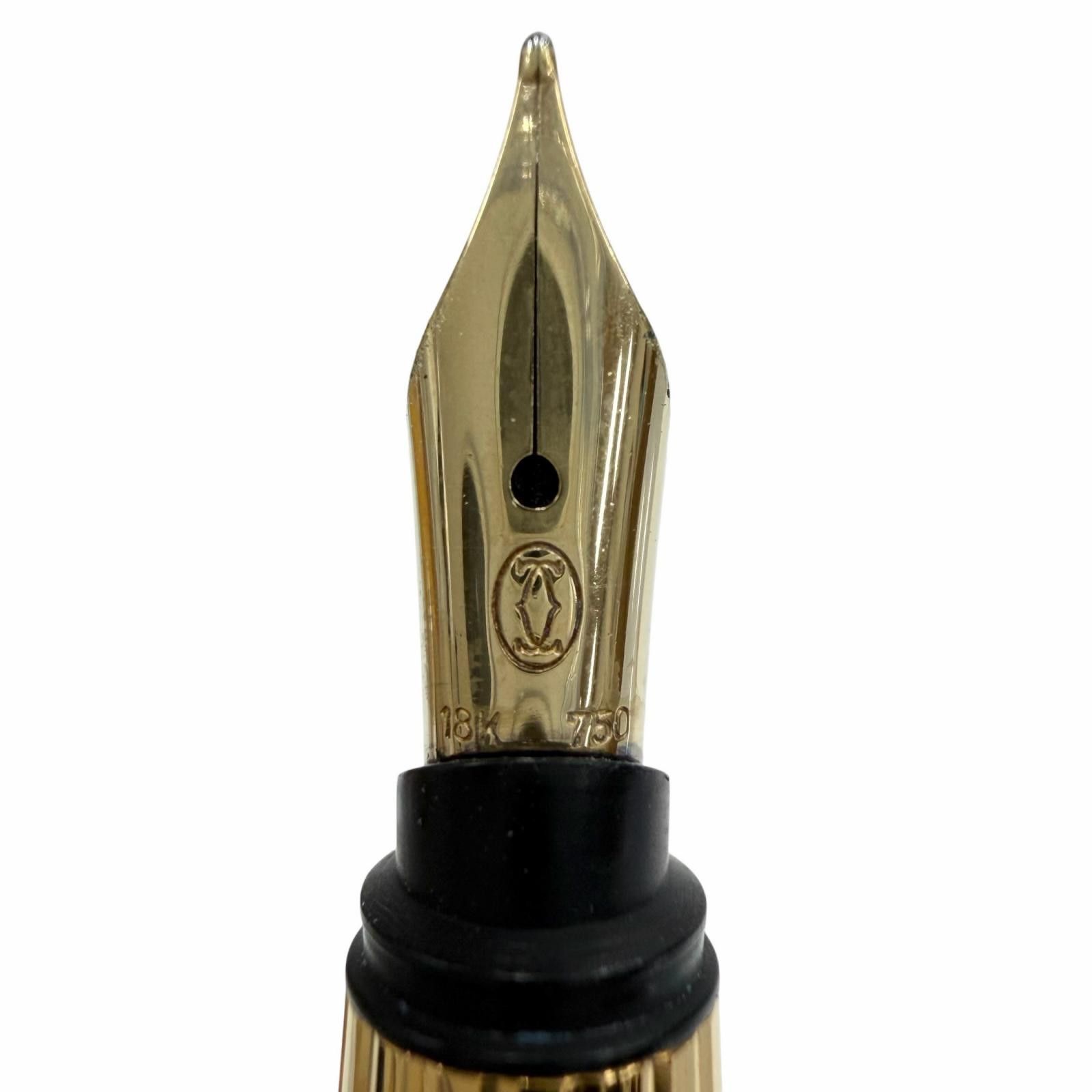 Cartier Cartier Cartier Pasha de Cartier Au750 Fountain Pen Precious Metal Pen DUTY FREE for USA Size ONE SIZE - 5 Thumbnail