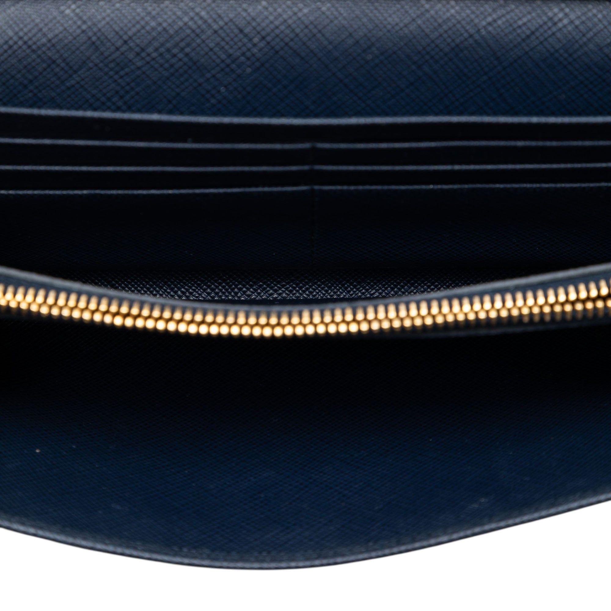 Prada Saffiano Wallet On Chain Size ONE SIZE - 4 Thumbnail
