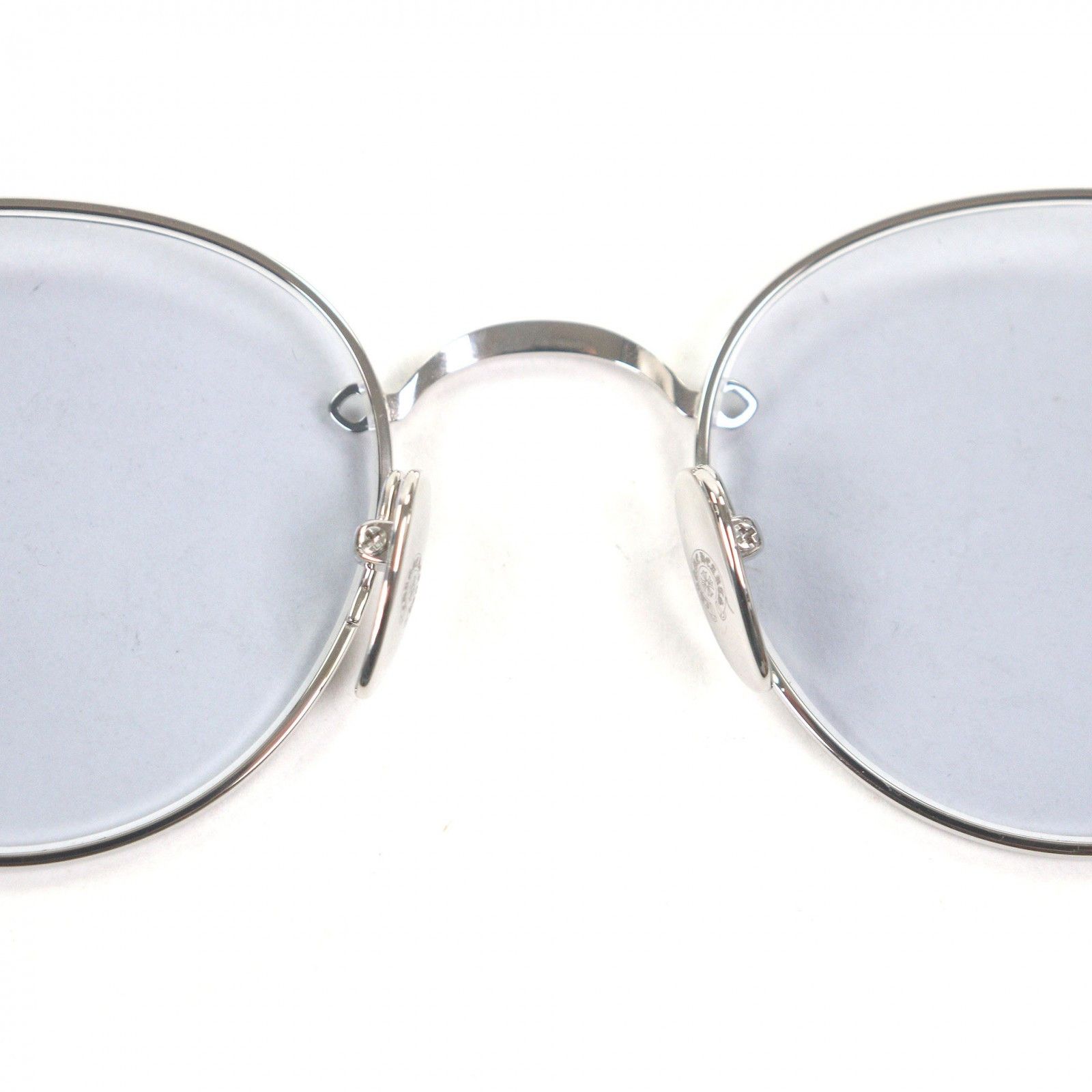 Chrome Hearts Chrome Hearts Chrome Hearts Bubba-A Silver Sunglasses Precious Metal Sunglasses DUTY FREE for USA Size ONE SIZE - 7 Thumbnail