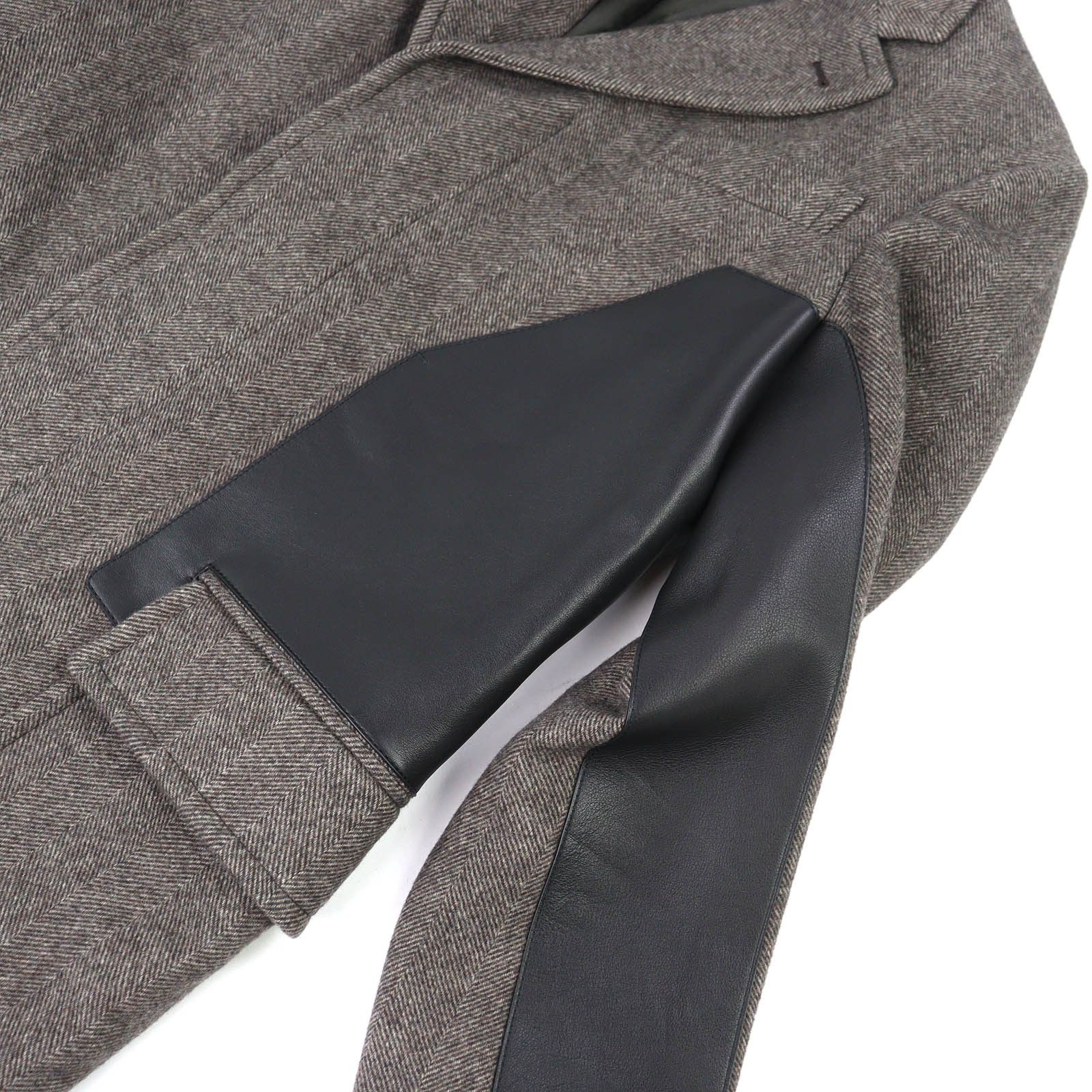 Hermes Hermes Hermes Chester Wool Coat Textile Outerwear DUTY FREE for USA Size ONE SIZE - 5 Thumbnail