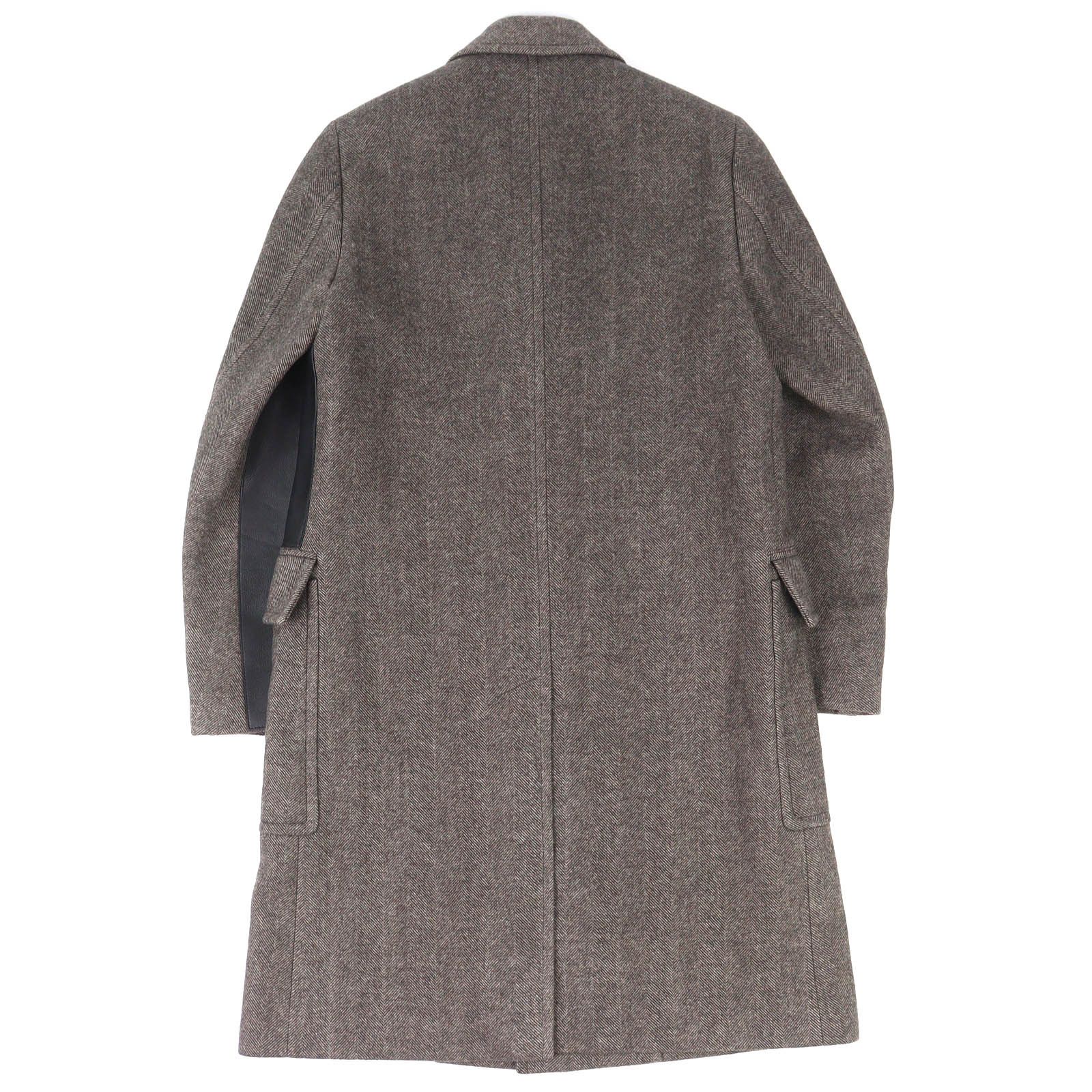 Hermes Hermes Hermes Chester Wool Coat Textile Outerwear DUTY FREE for USA Size ONE SIZE - 2 Thumbnail