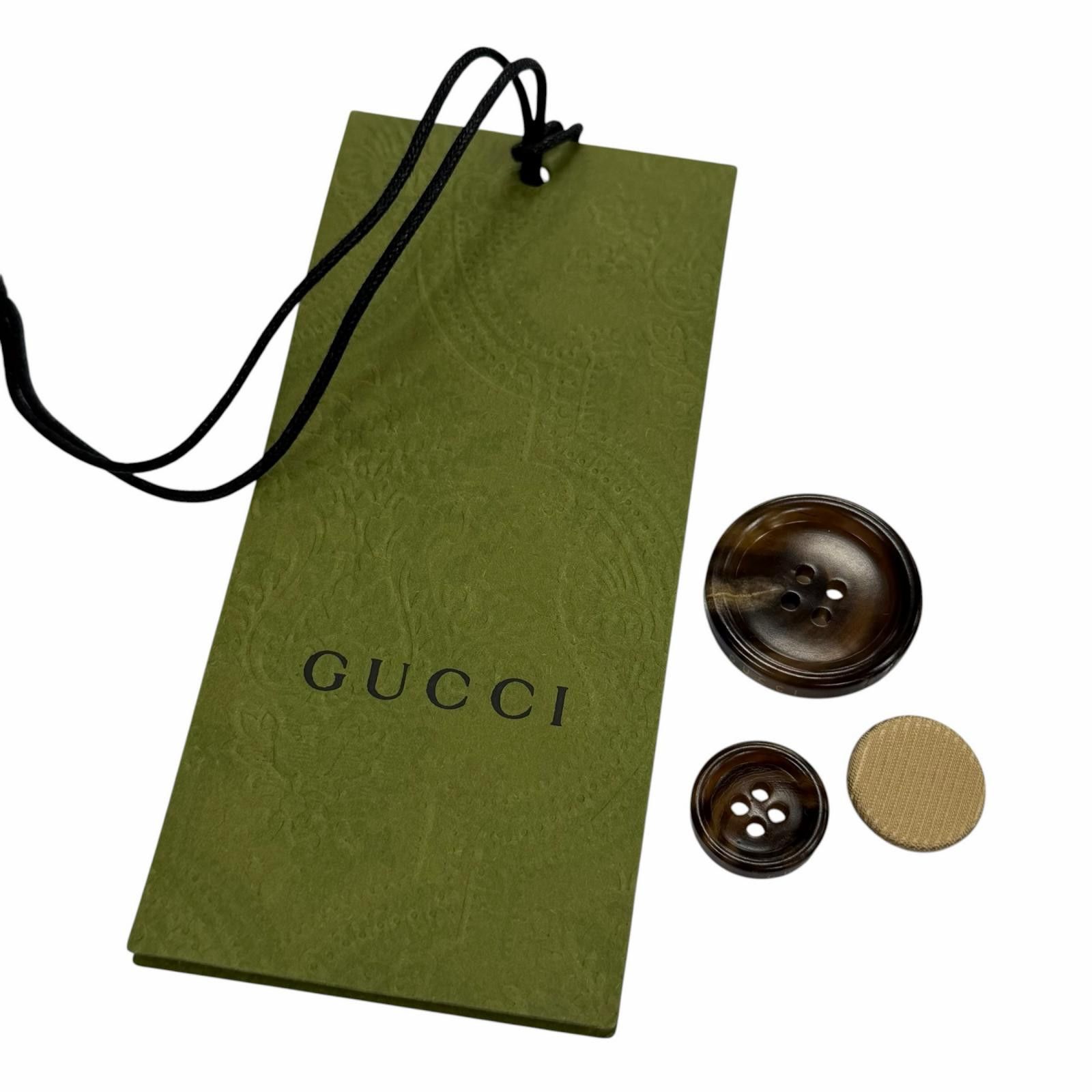 Gucci Gucci Gucci Chester Cotton Coat Textile Outerwear DUTY FREE for USA Size ONE SIZE - 14 Thumbnail