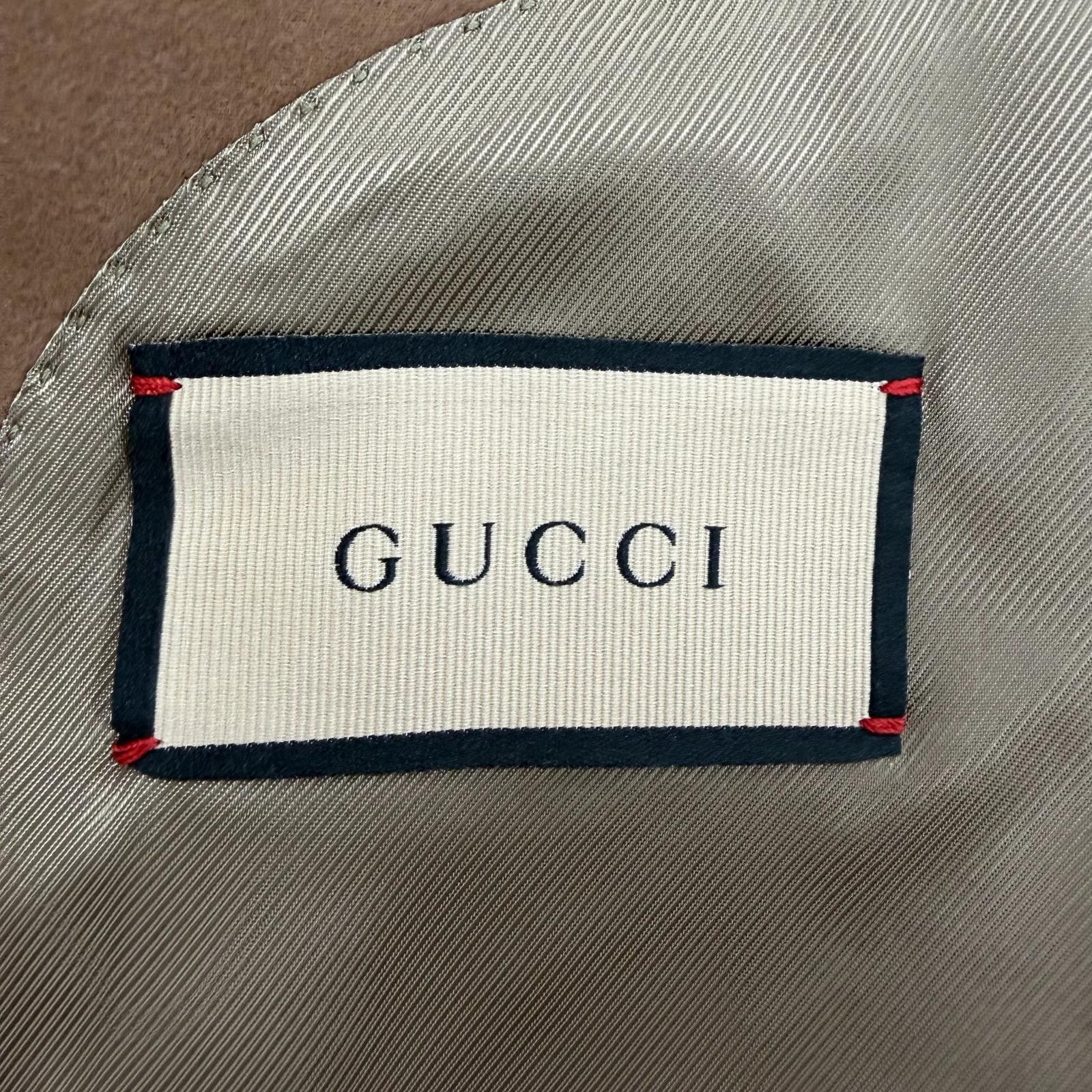 Gucci Gucci Gucci Chester Cotton Coat Textile Outerwear DUTY FREE for USA Size ONE SIZE - 9 Thumbnail