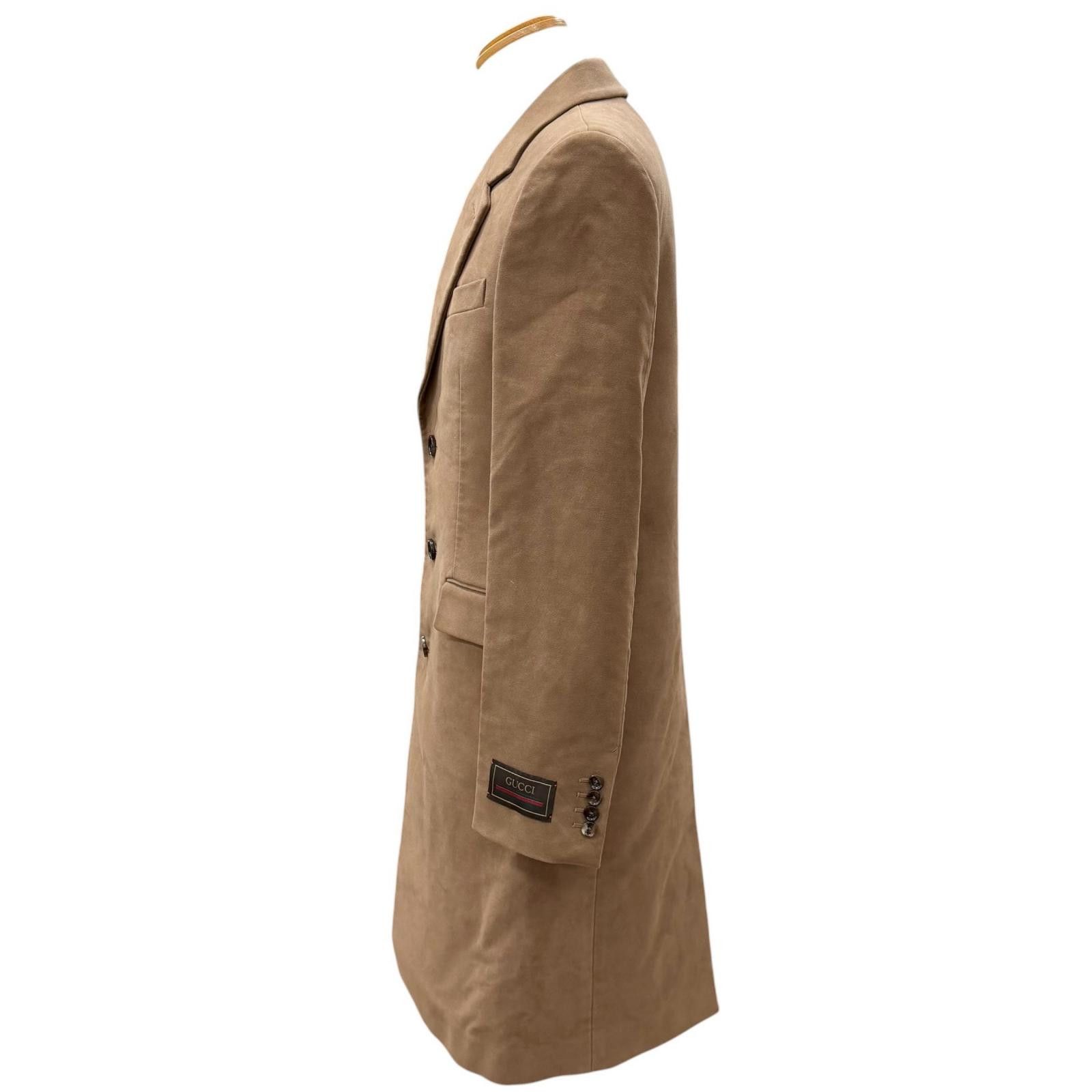 Gucci Gucci Gucci Chester Cotton Coat Textile Outerwear DUTY FREE for USA Size ONE SIZE - 3 Thumbnail