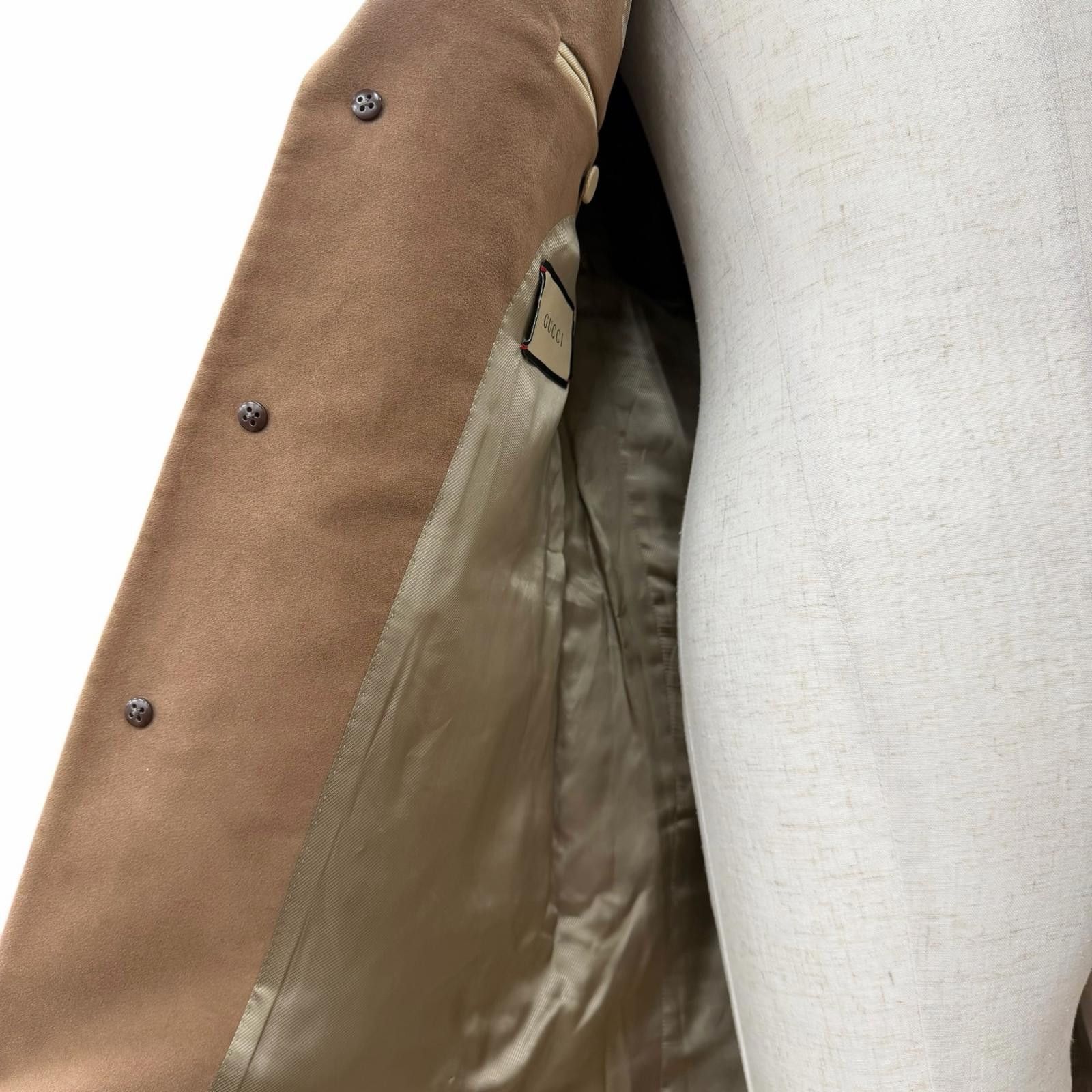 Gucci Gucci Gucci Chester Cotton Coat Textile Outerwear DUTY FREE for USA Size ONE SIZE - 5 Thumbnail