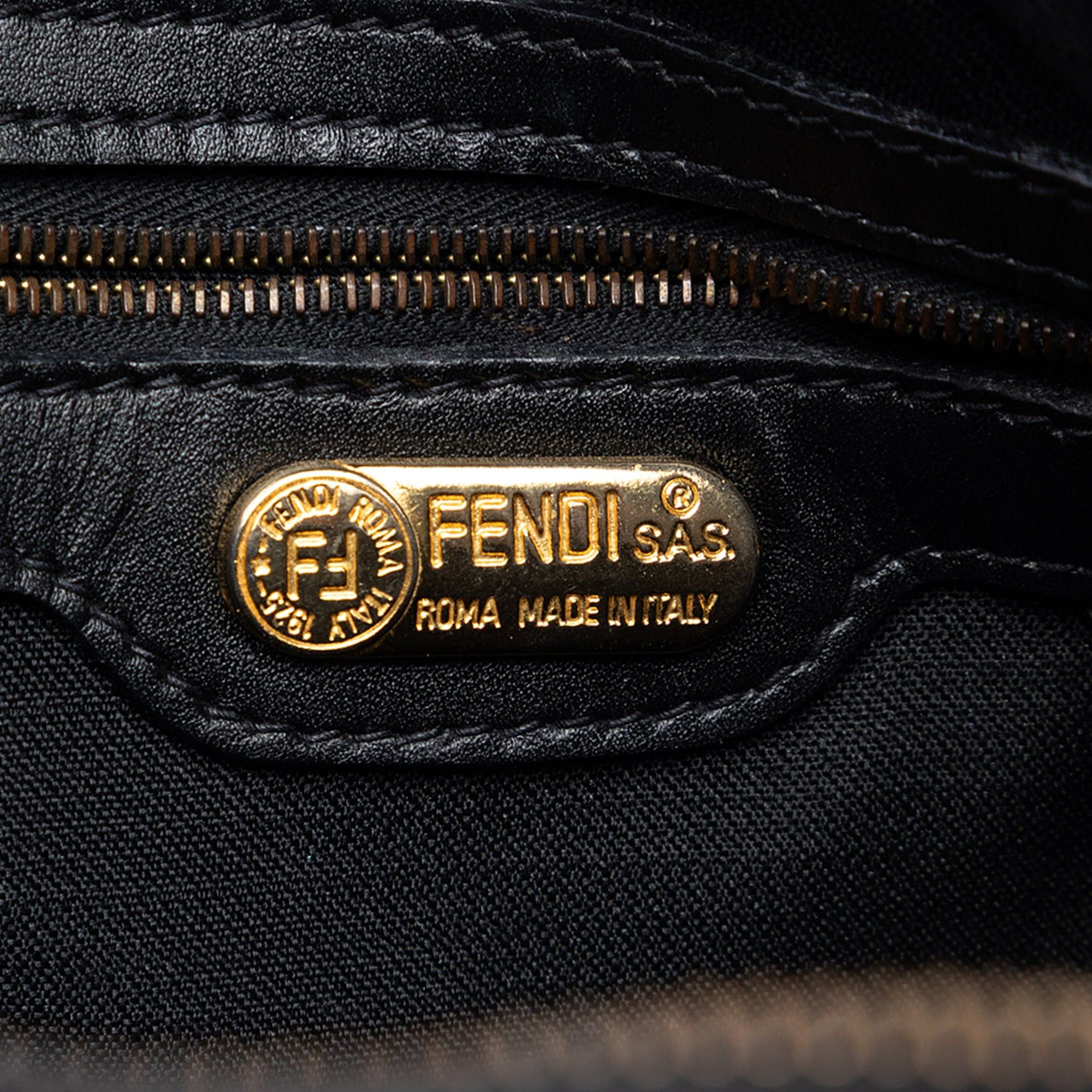 Fendi Pequin Coated Canvas Dome Satchel Size ONE SIZE - 5 Thumbnail