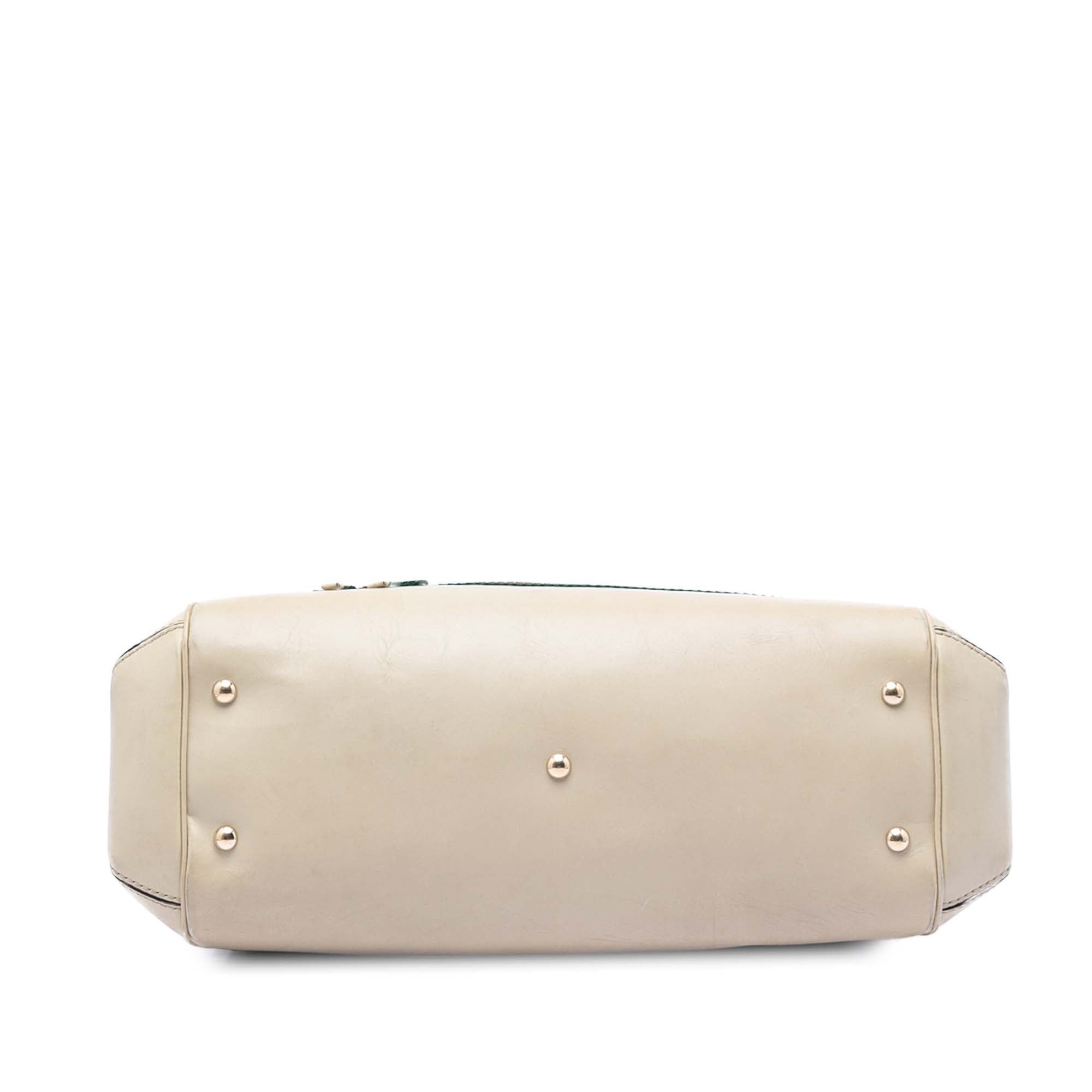 Gucci GG Canvas Web Mayfair Satchel Size ONE SIZE - 3 Thumbnail