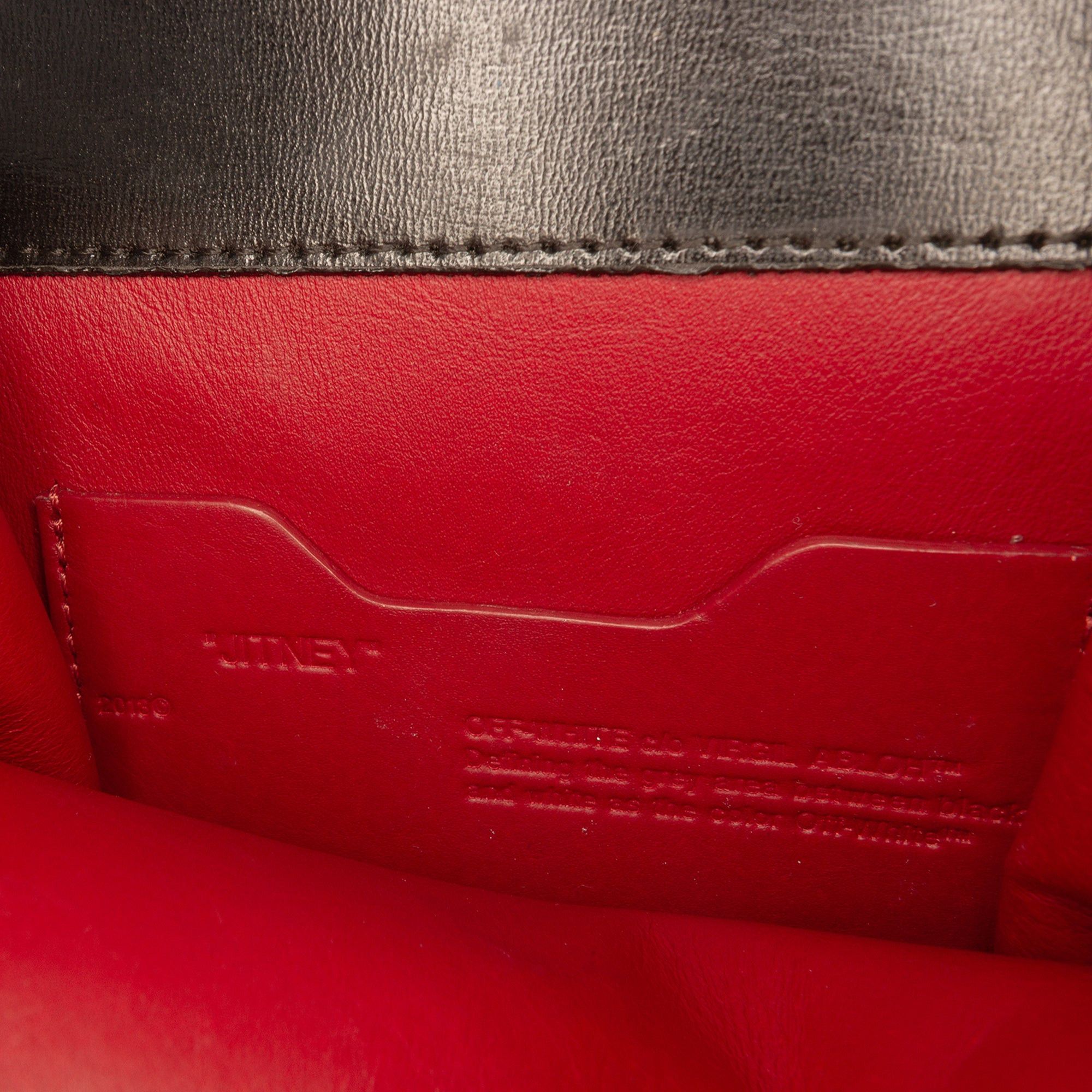 Off-White Glazed Calfskin Cash Inside Jitney 0.7 Bag Size ONE SIZE - 5 Thumbnail