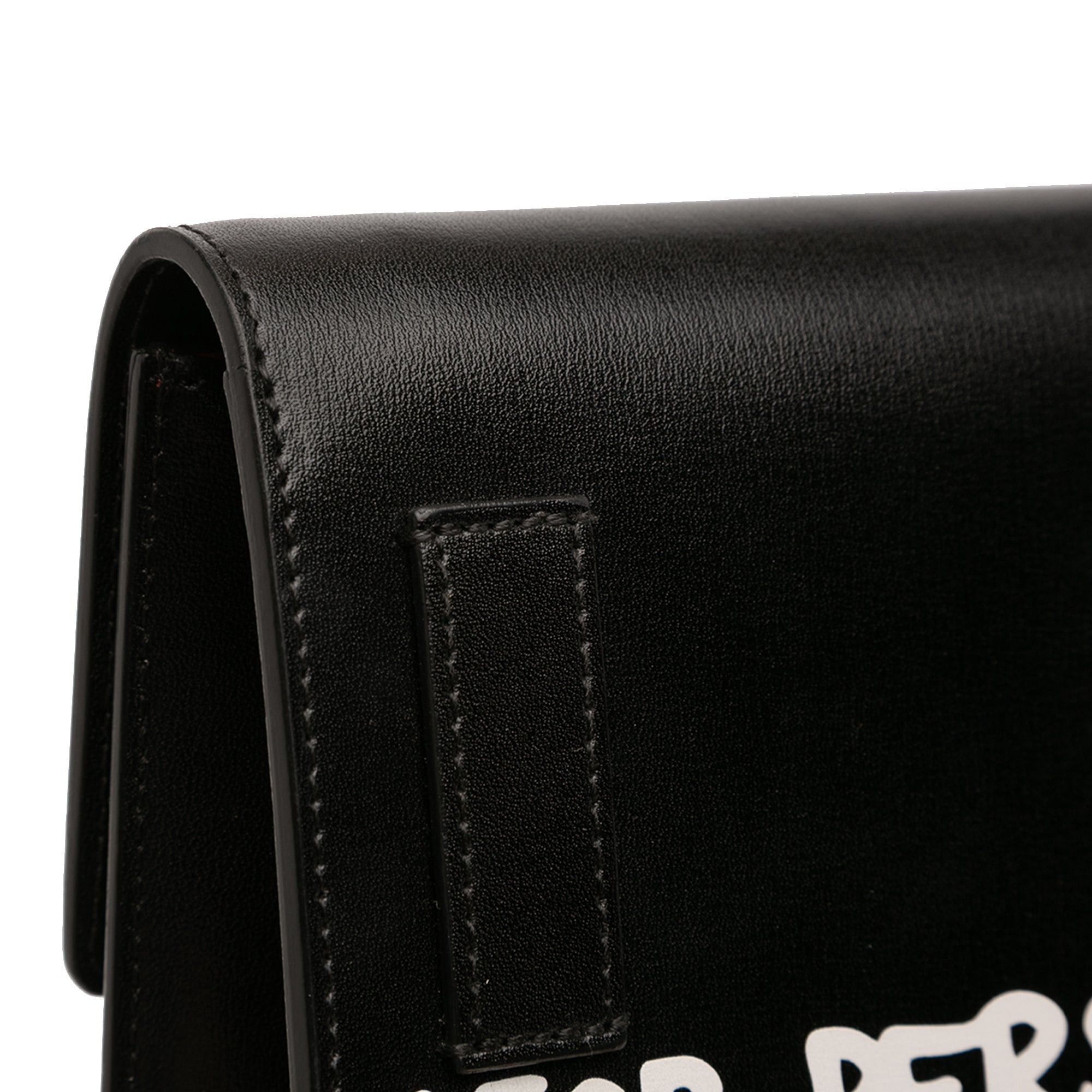 Off-White Glazed Calfskin Cash Inside Jitney 0.7 Bag Size ONE SIZE - 7 Thumbnail