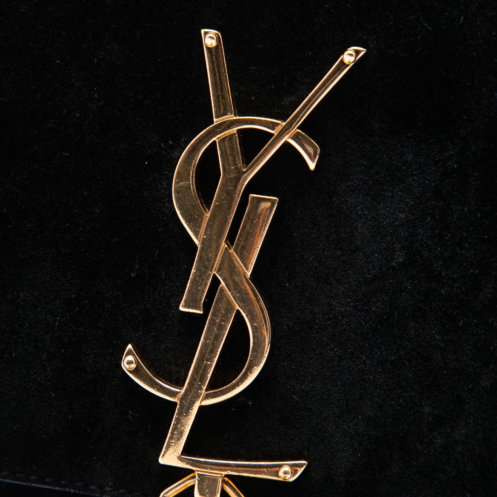 Saint Laurent Paris Small Suede Monogram Kate Tassel Crossbody Size ONE SIZE - 5 Thumbnail