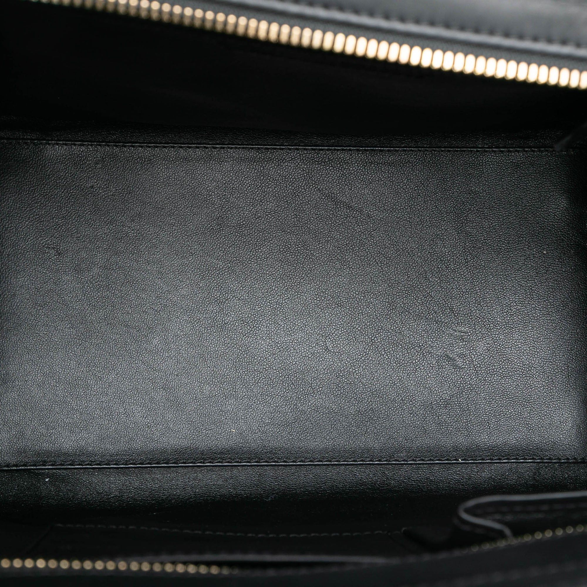 Celine Mini Canvas and Suede Tricolor Luggage Tote Size ONE SIZE - 4 Thumbnail