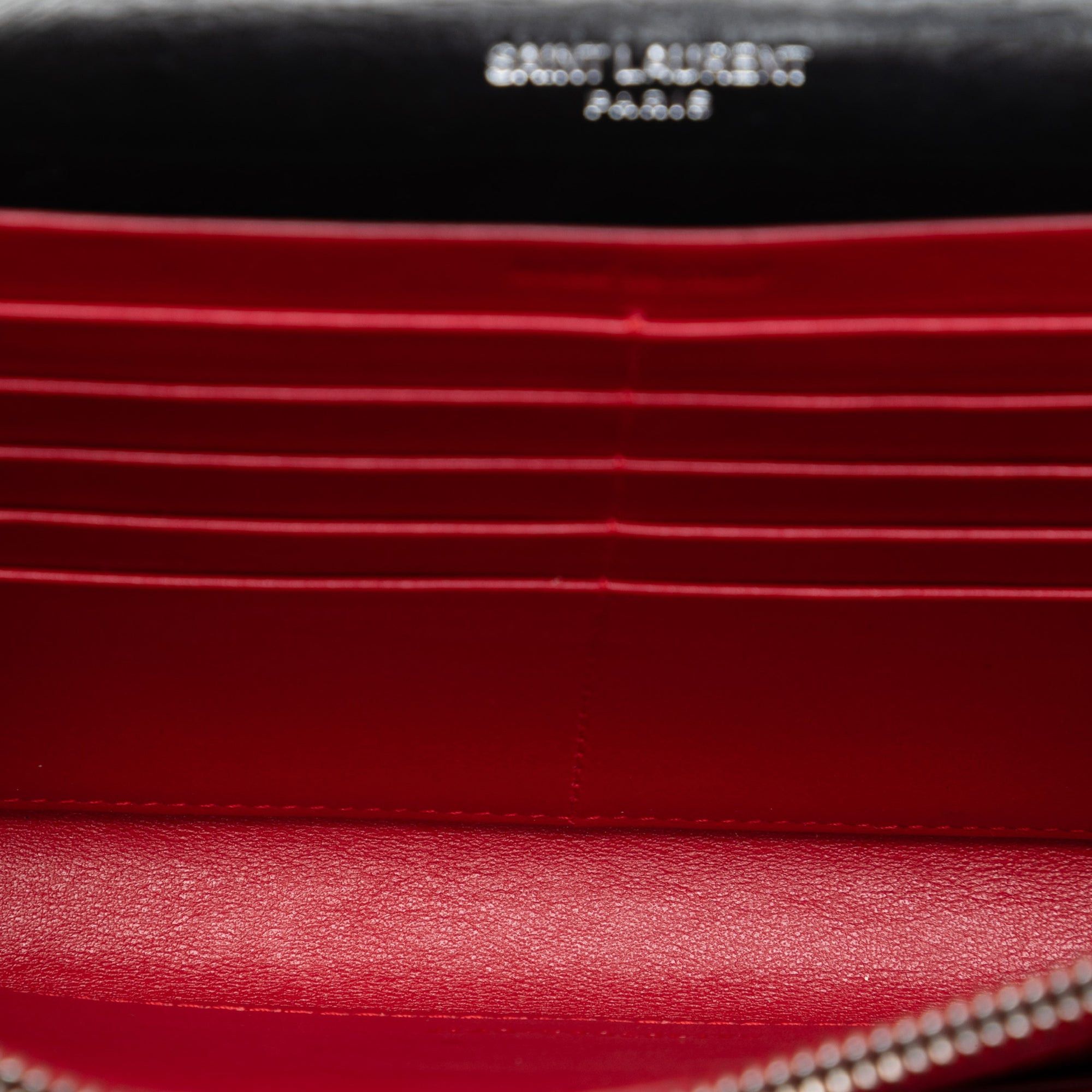 Saint Laurent Paris Medium Horizontal Quilted Calfskin Monogram Kate Crossbody Size ONE SIZE - 4 Thumbnail