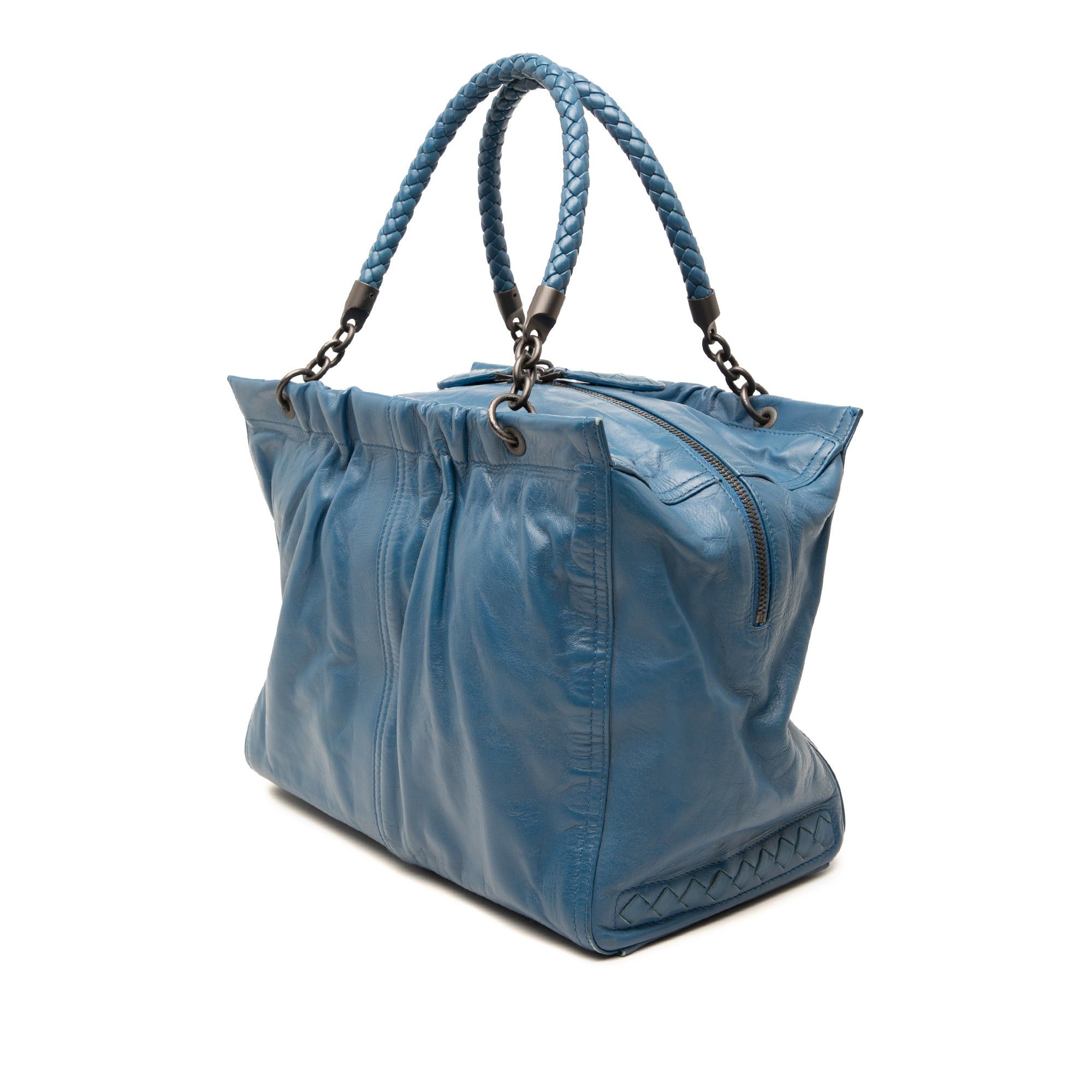 Bottega Veneta Nappa Intrecciato Trimmed Handbag Size ONE SIZE - 2 Thumbnail