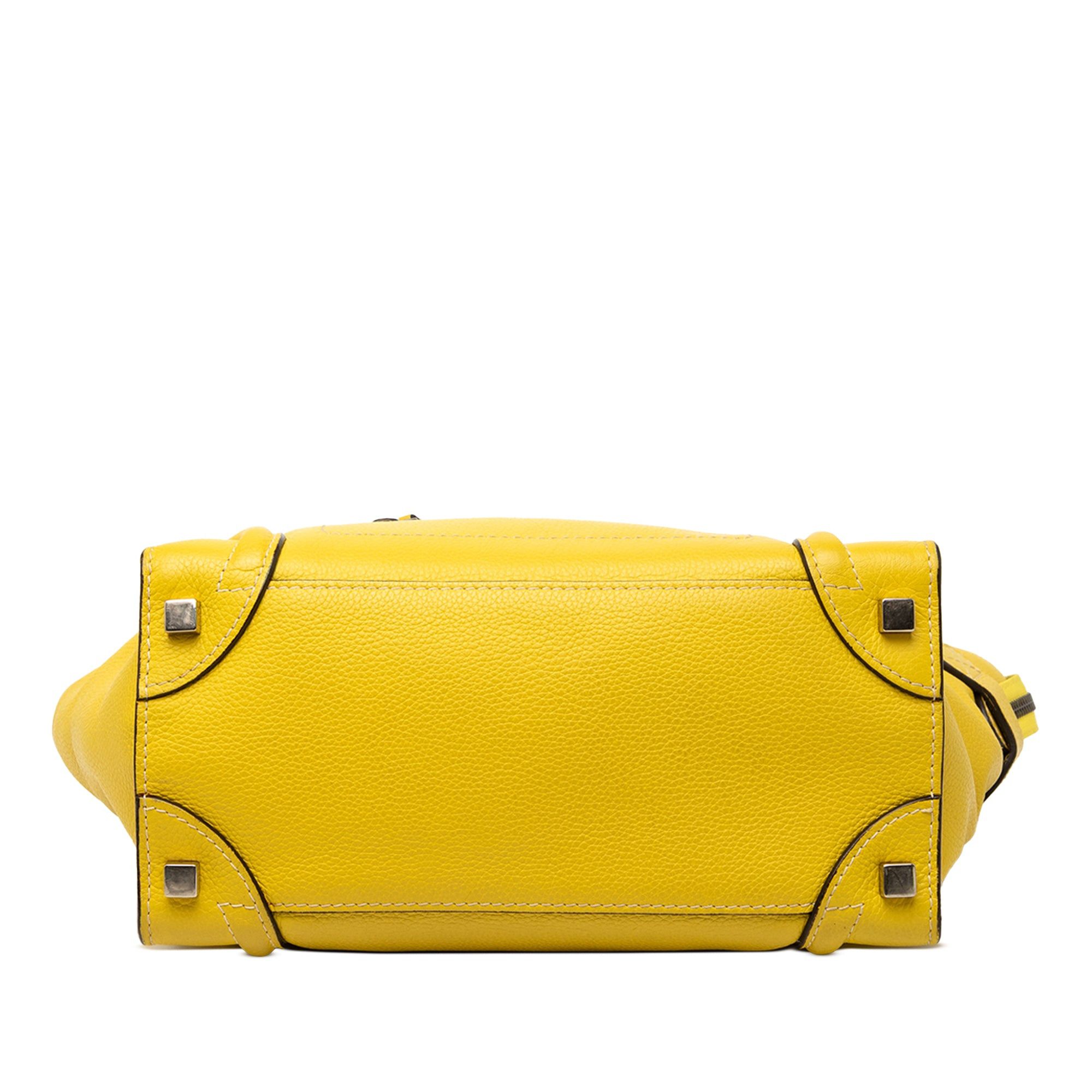 Celine Micro Drummed Calfskin Luggage Tote Size ONE SIZE - 3 Thumbnail