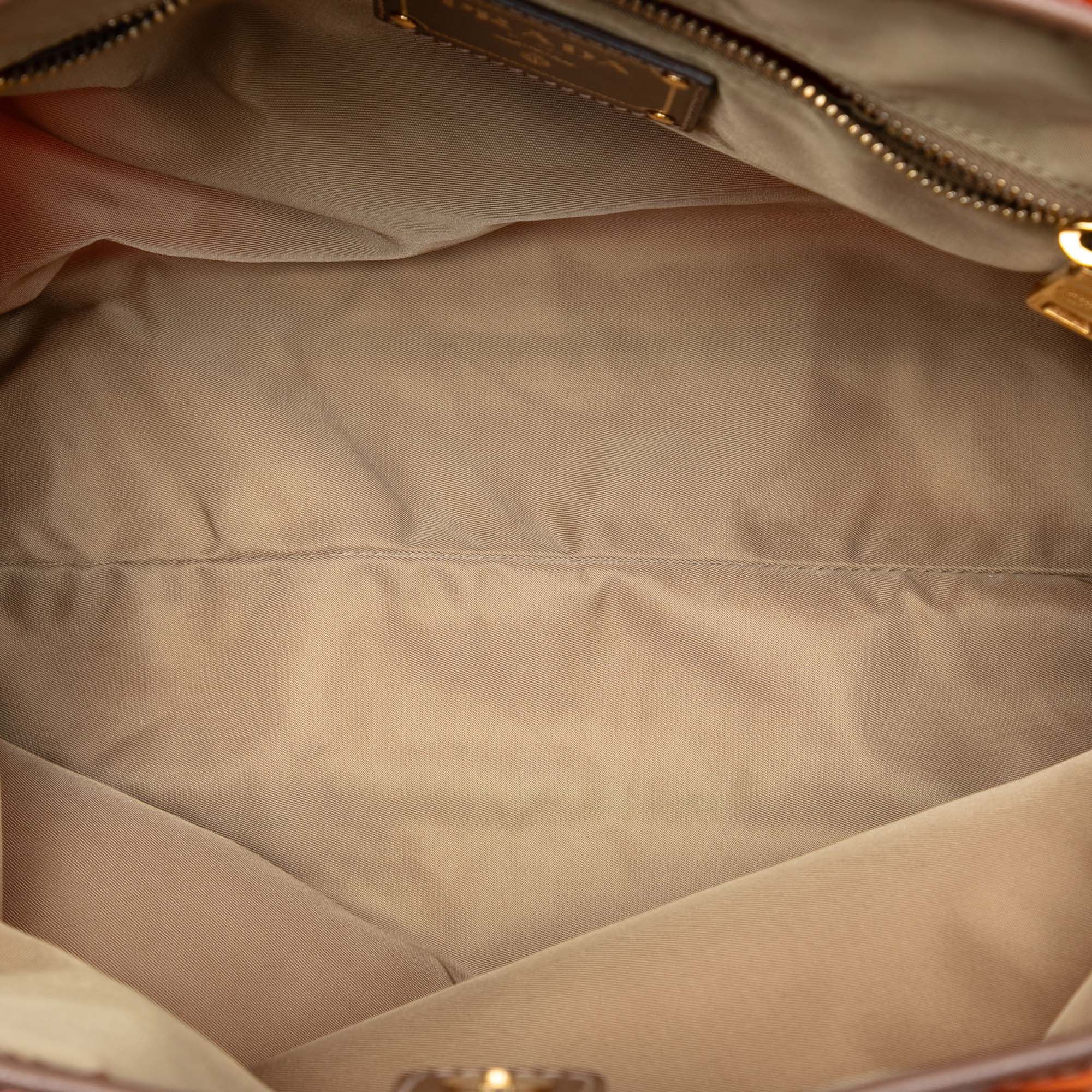 Prada Saffiano Trimmed Tessuto Open Tote Size ONE SIZE - 4 Thumbnail