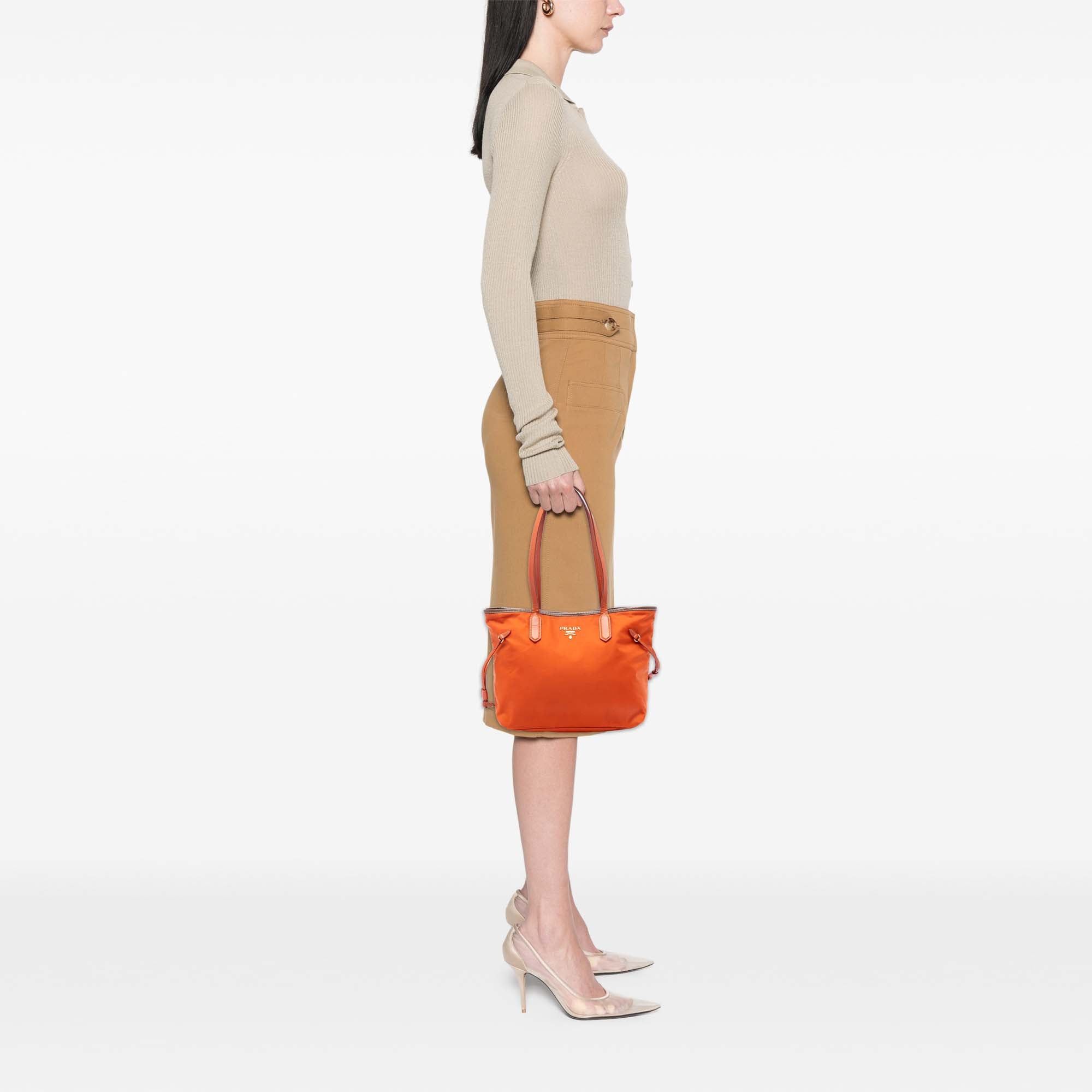 Prada Saffiano Trimmed Tessuto Open Tote Size ONE SIZE - 6 Thumbnail