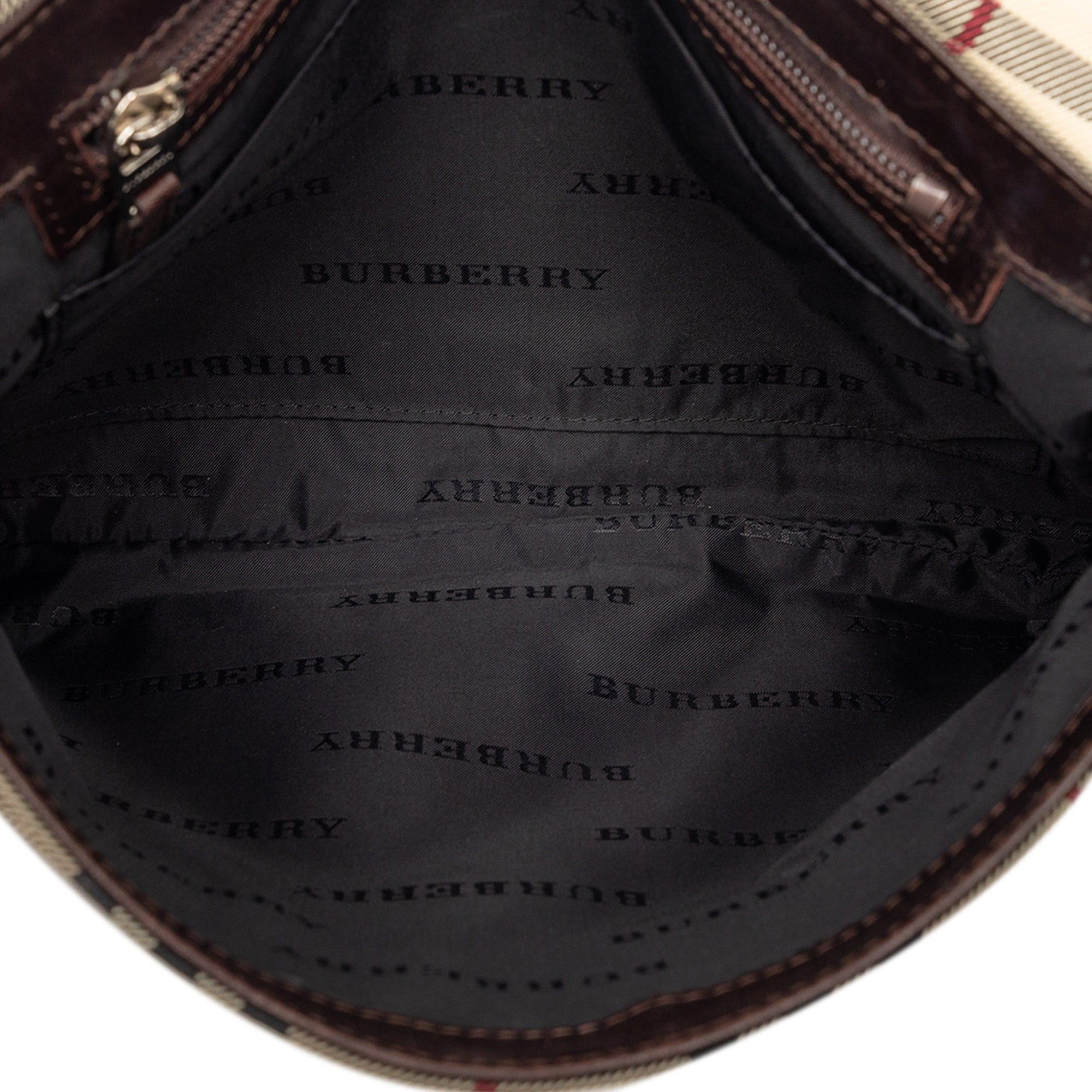 Burberry House Check Canvas Flap Crossbody Size ONE SIZE - 4 Thumbnail