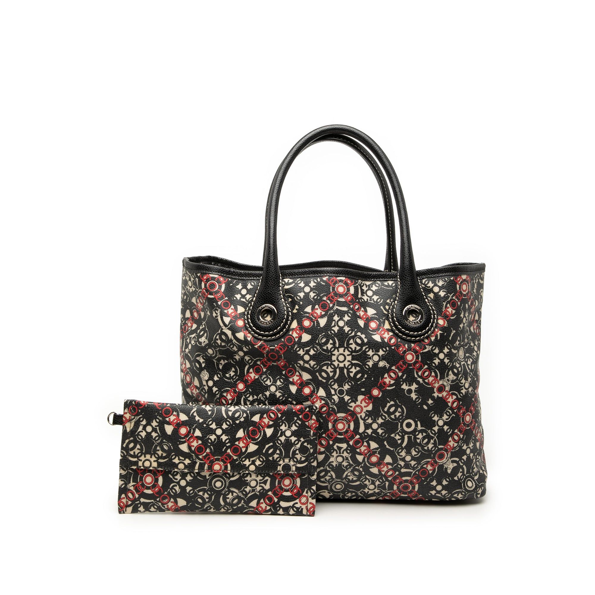 Chanel Small Coated Canvas Optic Coco Tote Size ONE SIZE - 8 Thumbnail