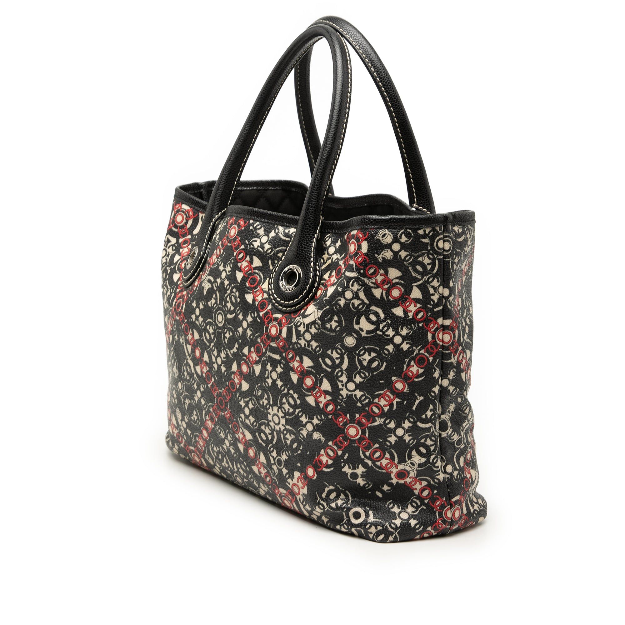 Chanel Small Coated Canvas Optic Coco Tote Size ONE SIZE - 2 Thumbnail